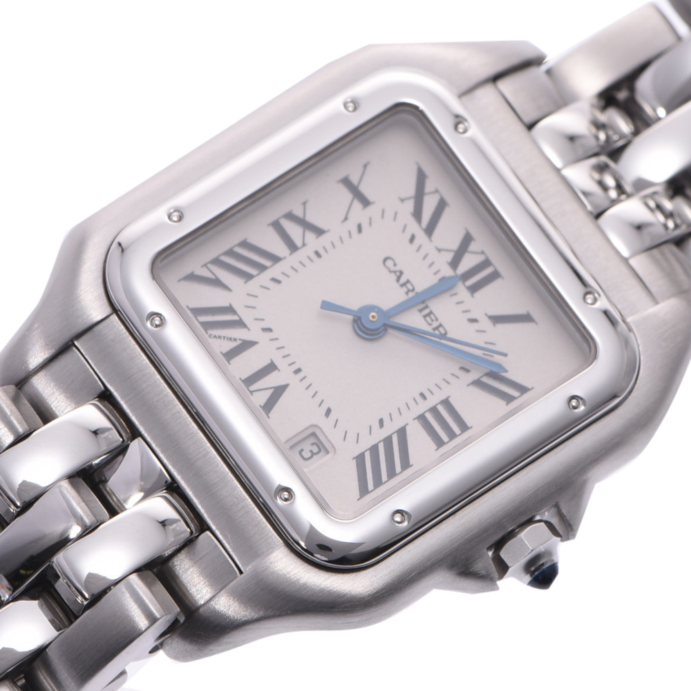 

Cartier White Stainless Steel Panthère de Cartier Women's Wristwatch 22 MM