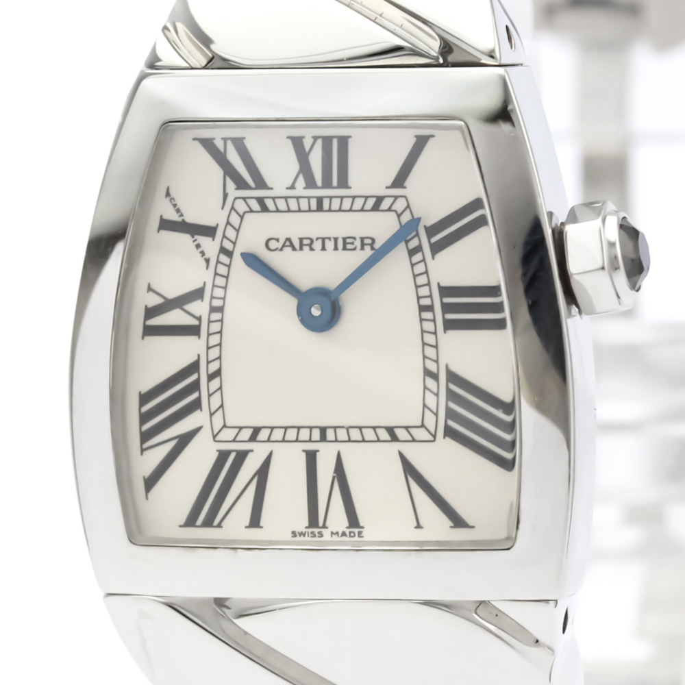 

Cartier White Stainless Steel La Dona de Cartier Quartz W6600121 Women's Wristwatch