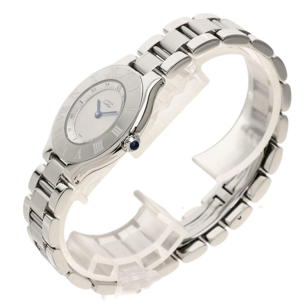 

Cartier Silver Stainless Steel Must