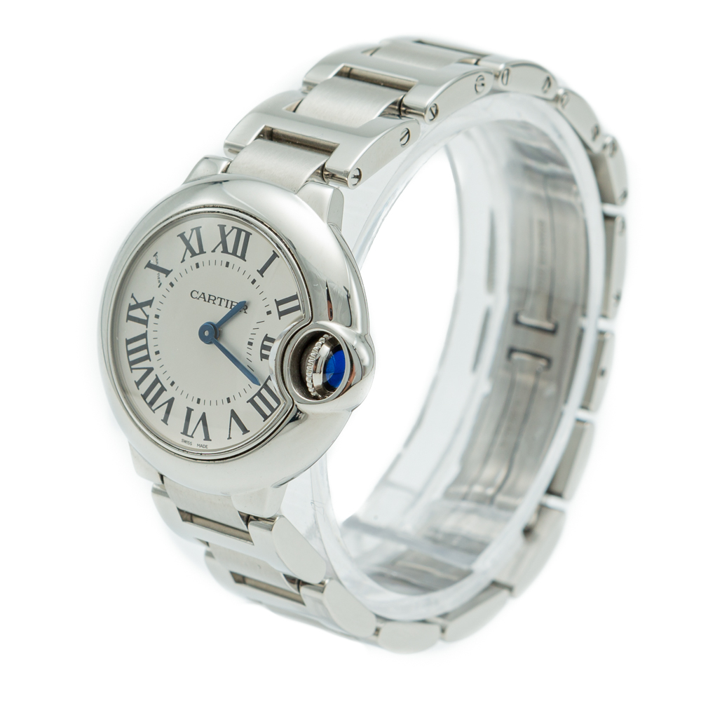 

Cartier Ballon Bleu Silver Dial Stainless Steel Ladies Watch