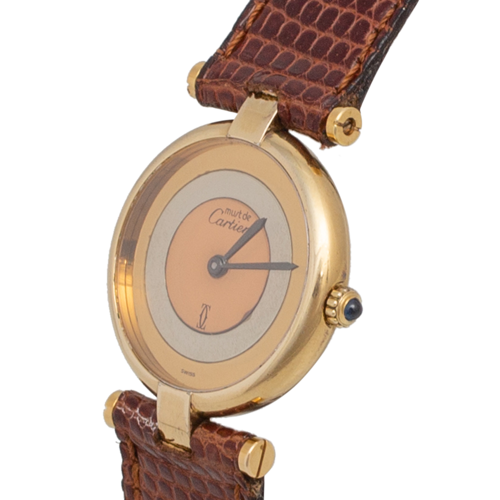 

Cartier Tri Color Vermiel Must De Cartier, Multicolor