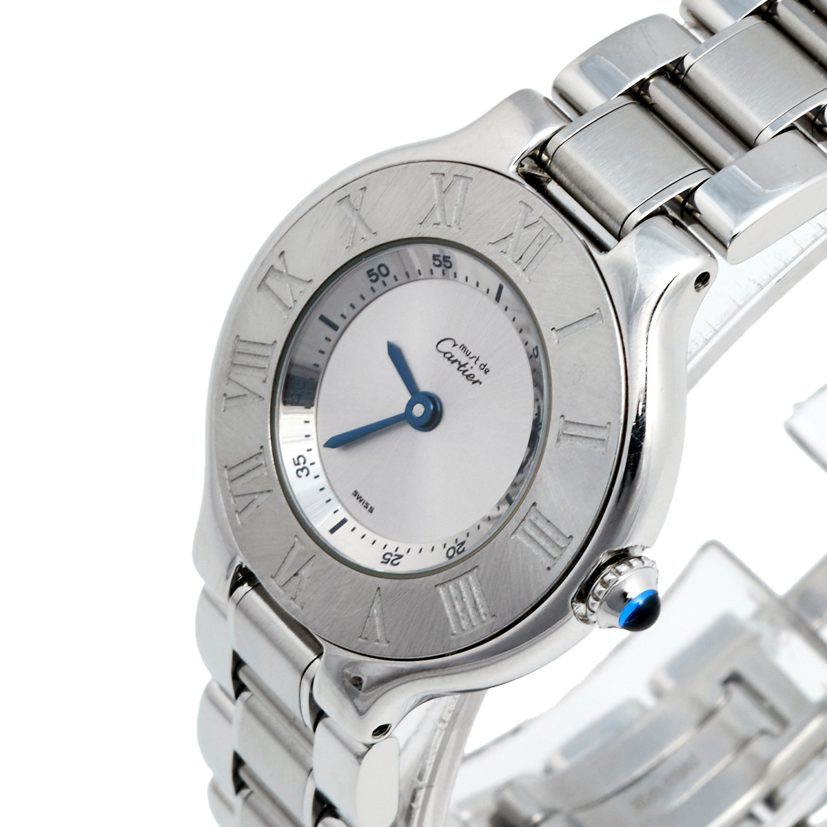 

Cartier Silver Stainless Steel Must De Cartier