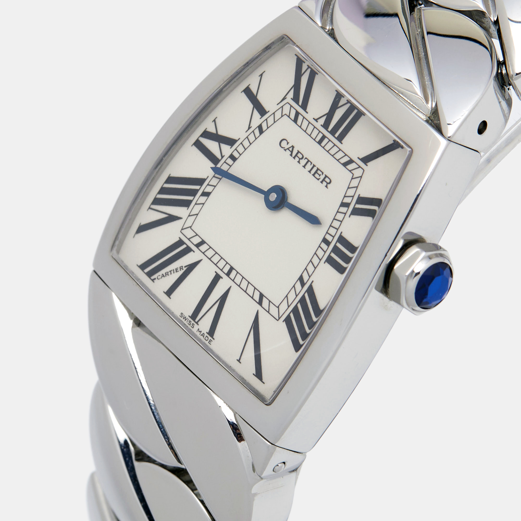 

Cartier Silver Stainless Steel La Dona W660022I Women's Wristwatch