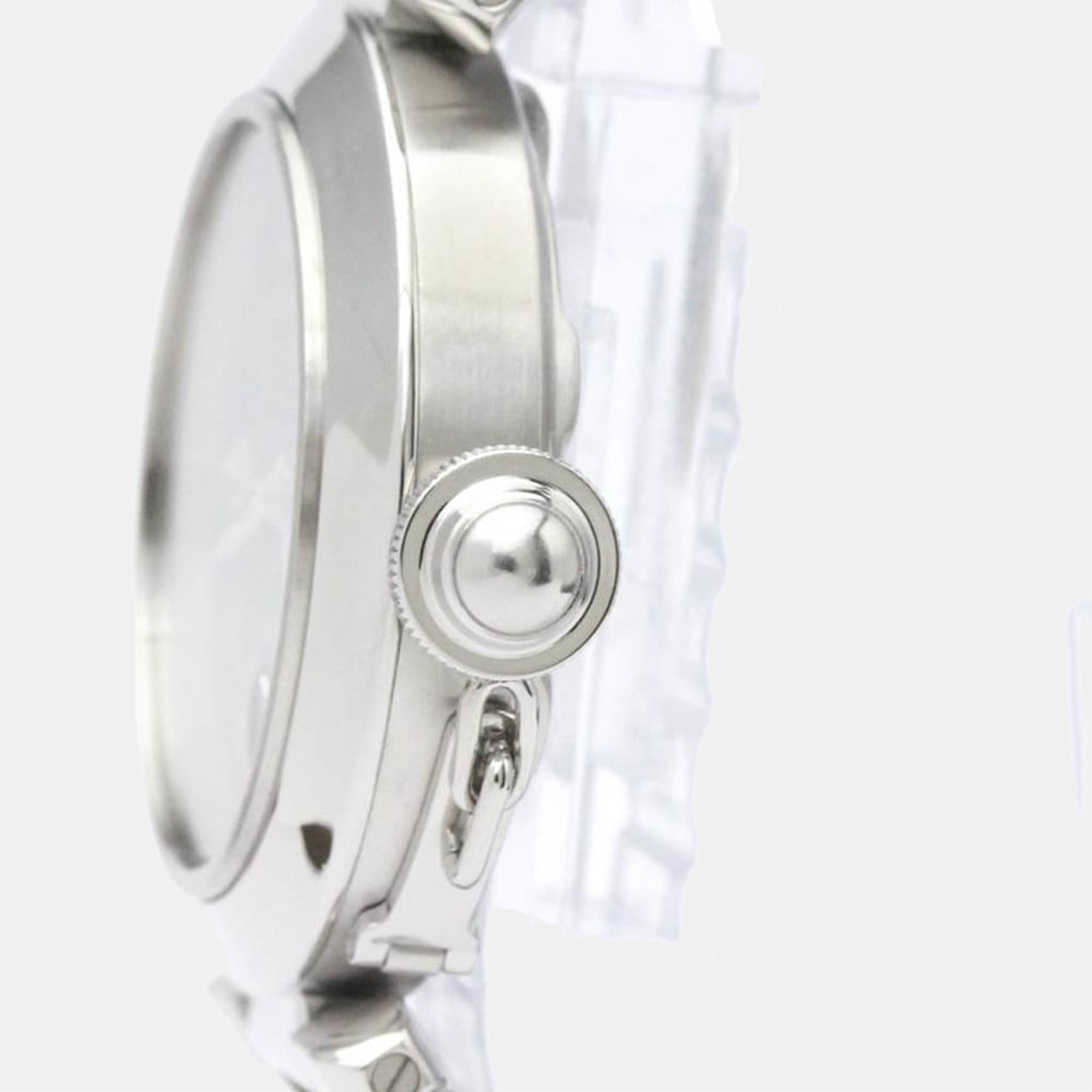 

Cartier Black Stainless Steel Pasha C W31043M7 Automatic Women's Wristwatch 35 mm