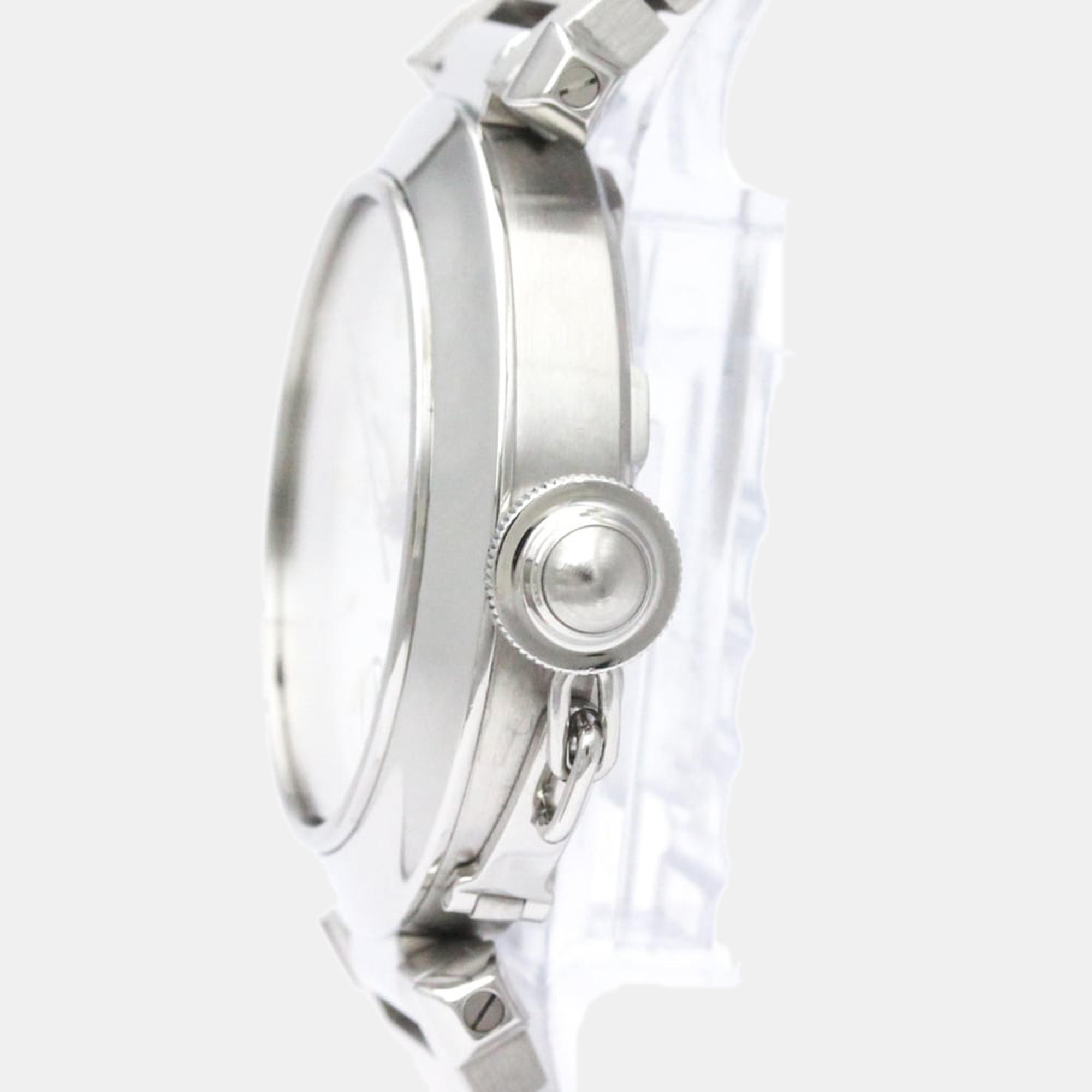 

Cartier White Stainless Steel Pasha C W31015M7 Automatic Women's Wristwatch 35 mm