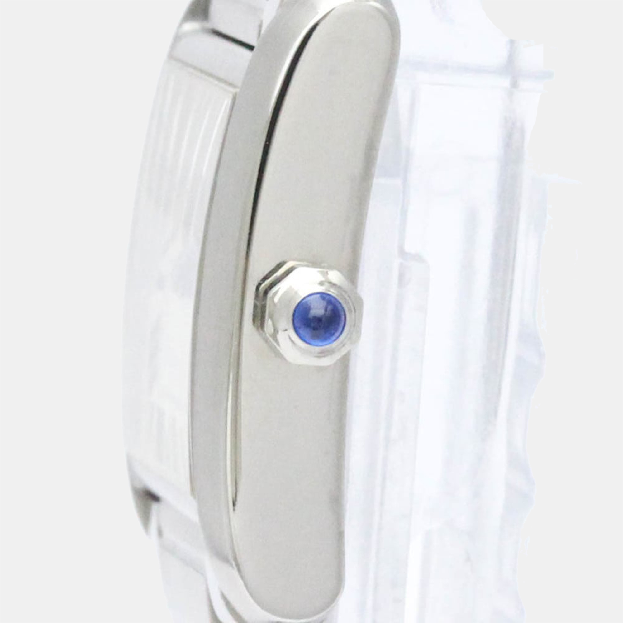 

Cartier Silver Stainless Steel Tank Francaise W51008Q3 Quartz Women's Wristwatch 20 mm