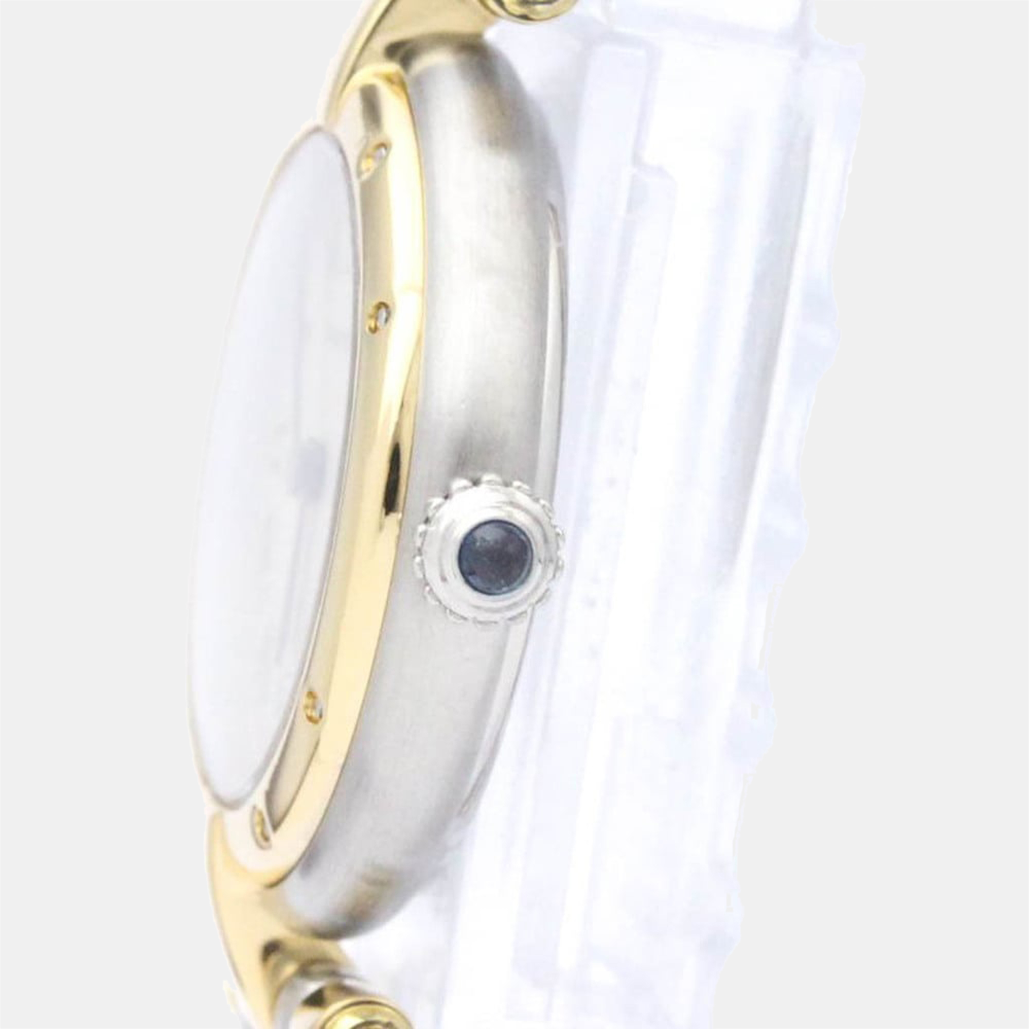 

Cartier Silver 18K Yellow Gold And Stainless Steel Panthere Vendome Quartz Women's Wristwatch 24 mm