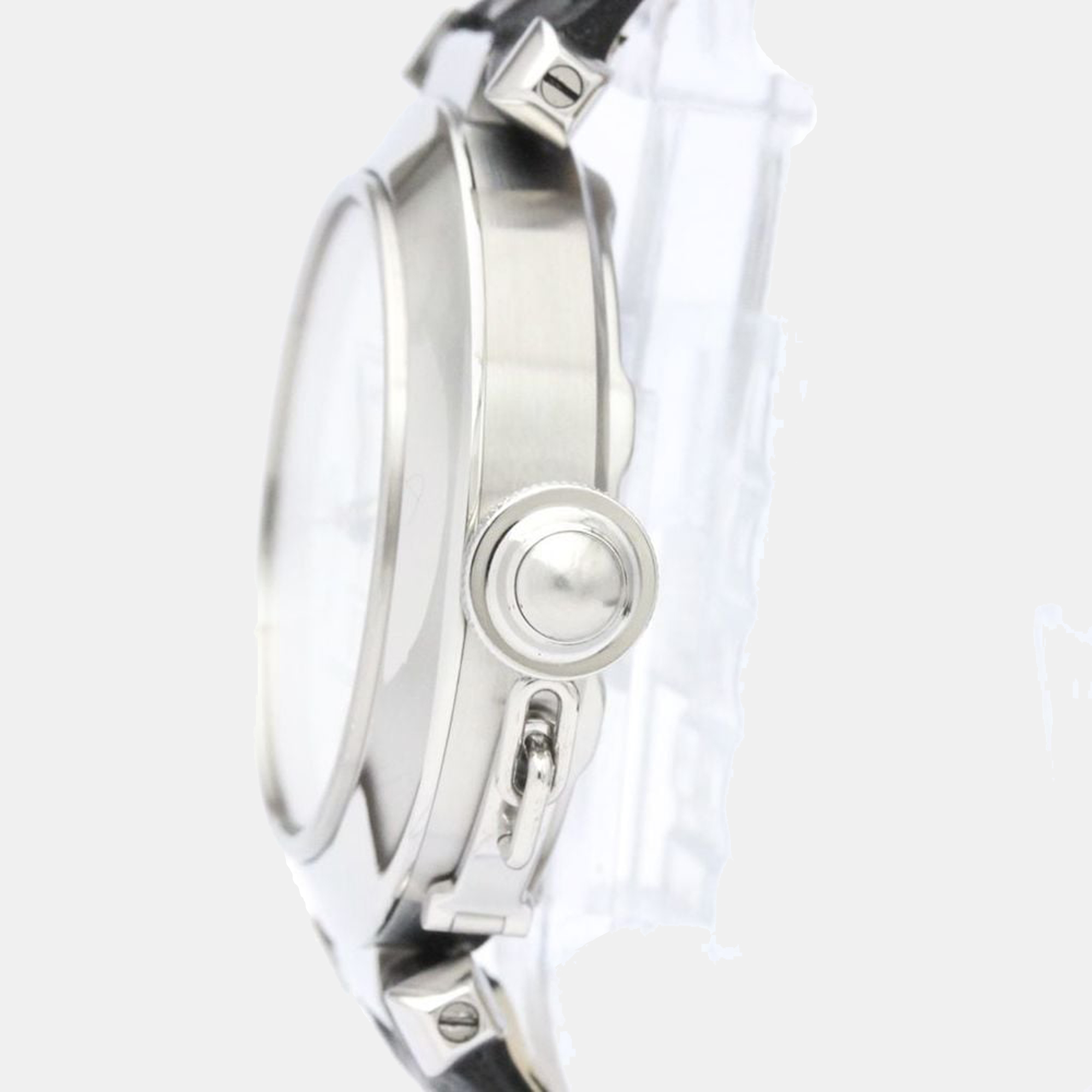 

Cartier White Stainless Steel Pasha C W31055M7 Automatic Women's Wristwatch 35 mm