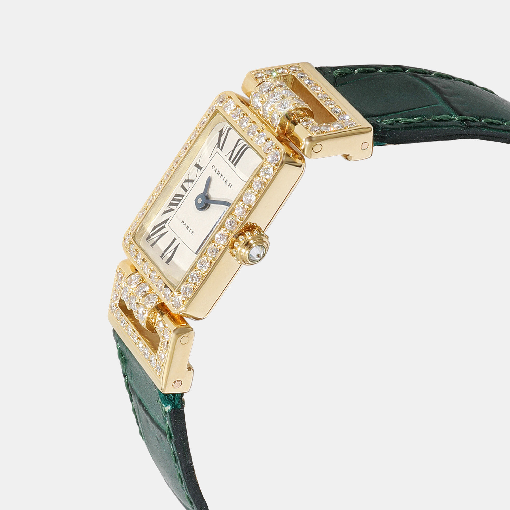 

Cartier Tank Art Deco Tank Art Deco Women's Watch in 18kt Yellow Gold, Silver