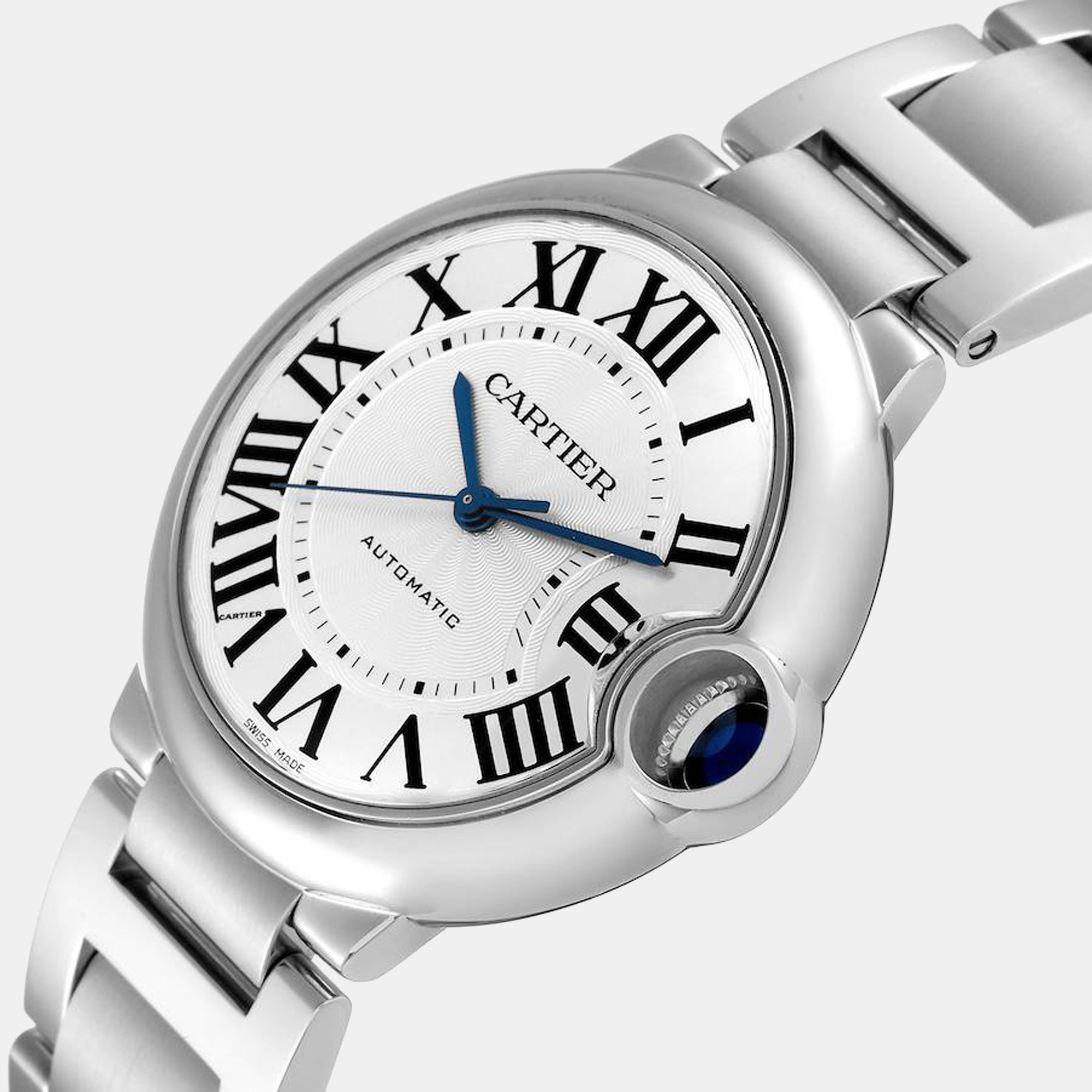 

Cartier Ballon Bleu Midsize Silver Dial Steel Ladies Watch W6920046