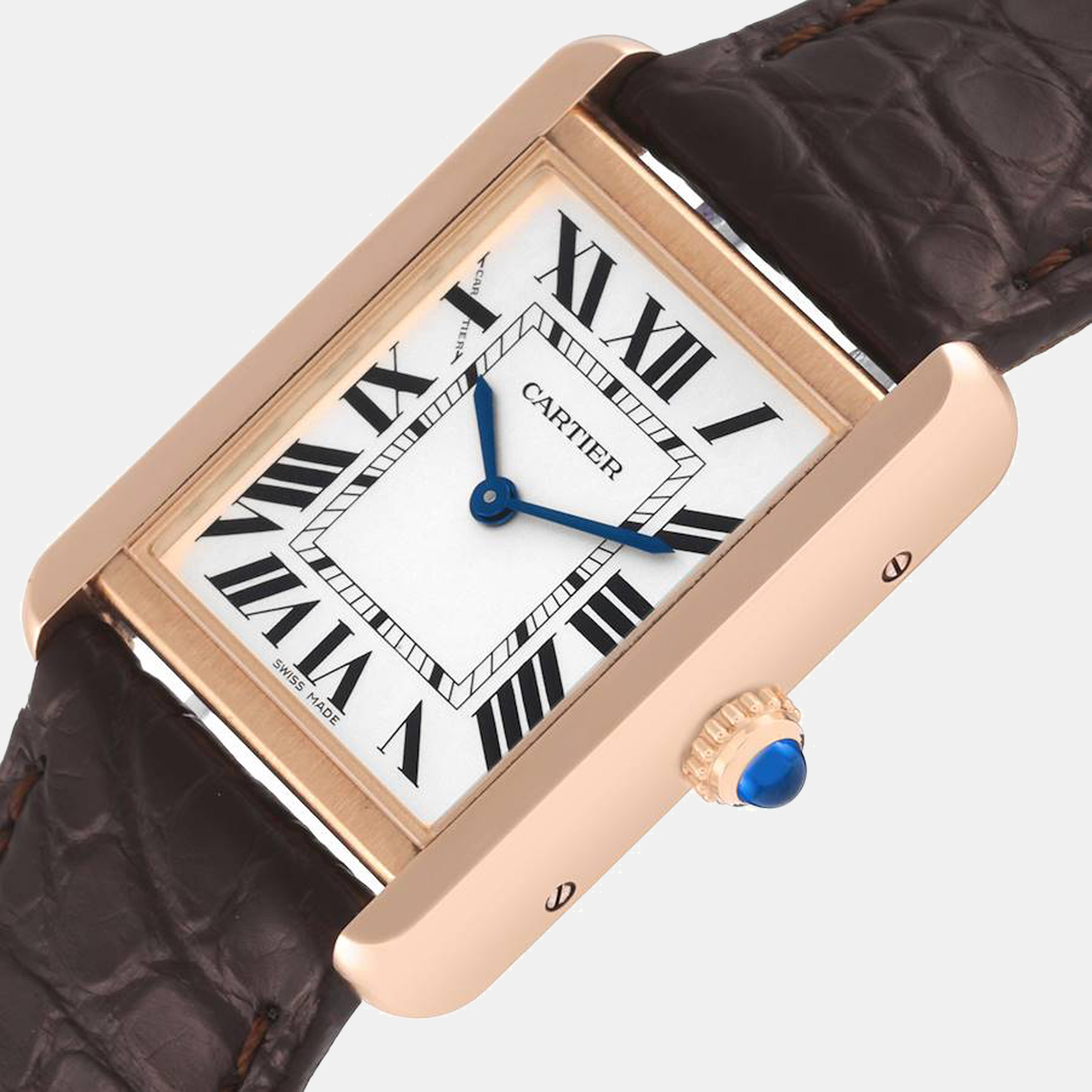 

Cartier Tank Solo Rose Gold Steel White Dial Ladies Watch W5200024