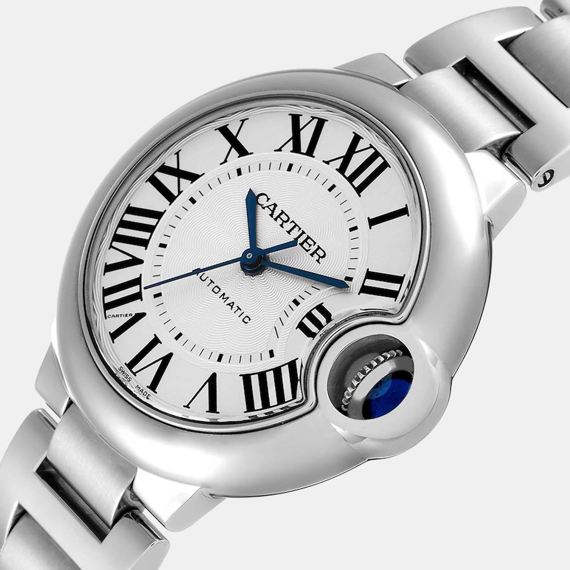 

Cartier Ballon Bleu Steel Automatic Ladies Watch W6920071, Silver