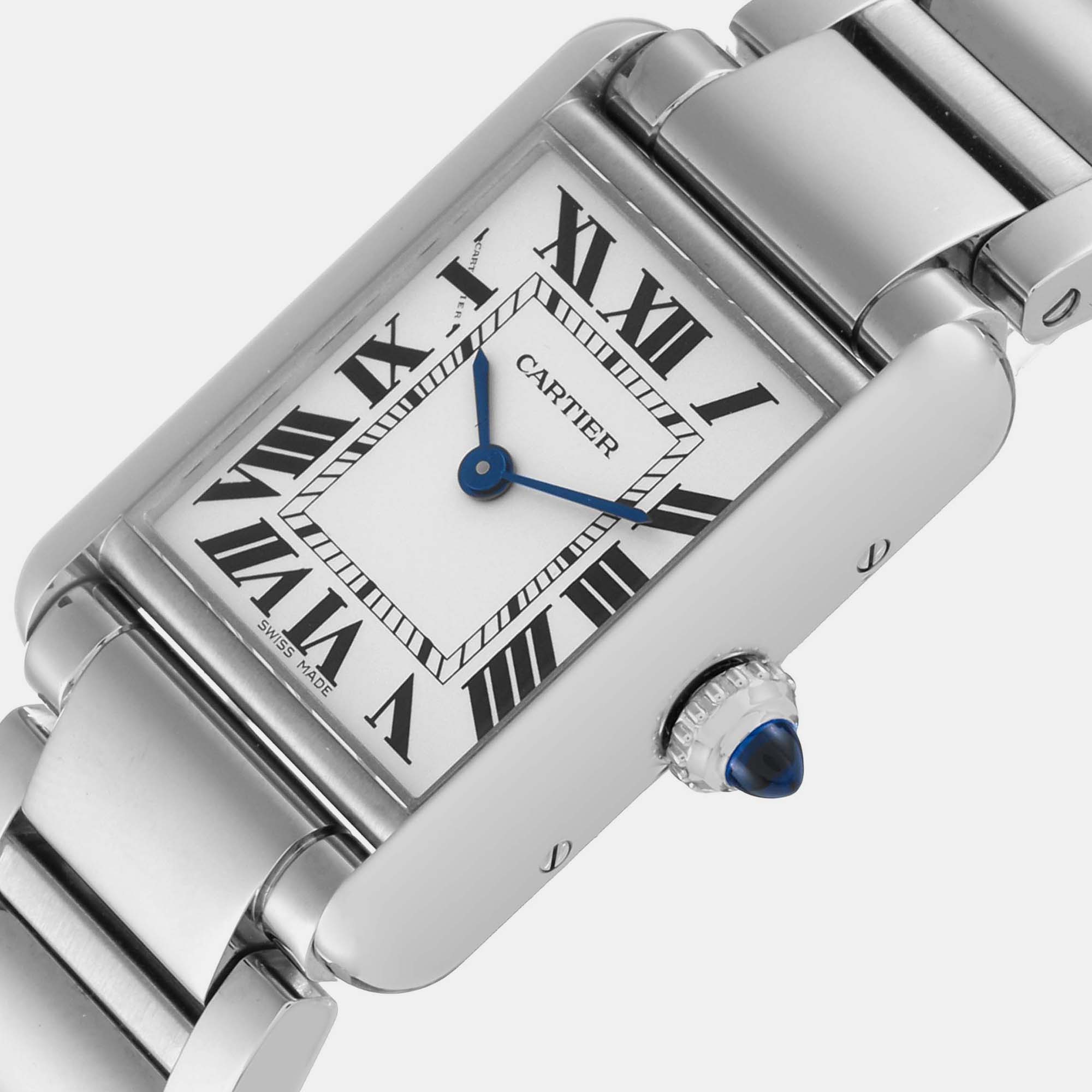 

Cartier Tank Must Small Steel Silver Dial Ladies Watch WSTA0051 29.5 x 22 mm