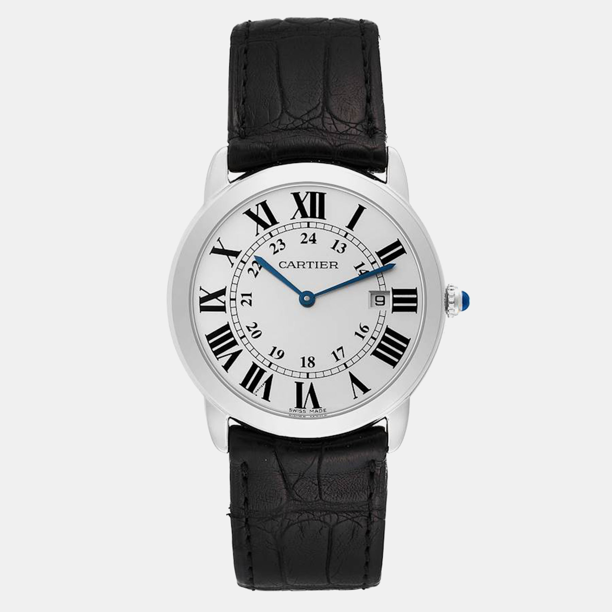 

Cartier Ronde Solo Silver Dial Quartz Steel Ladies Watch WSRN0029