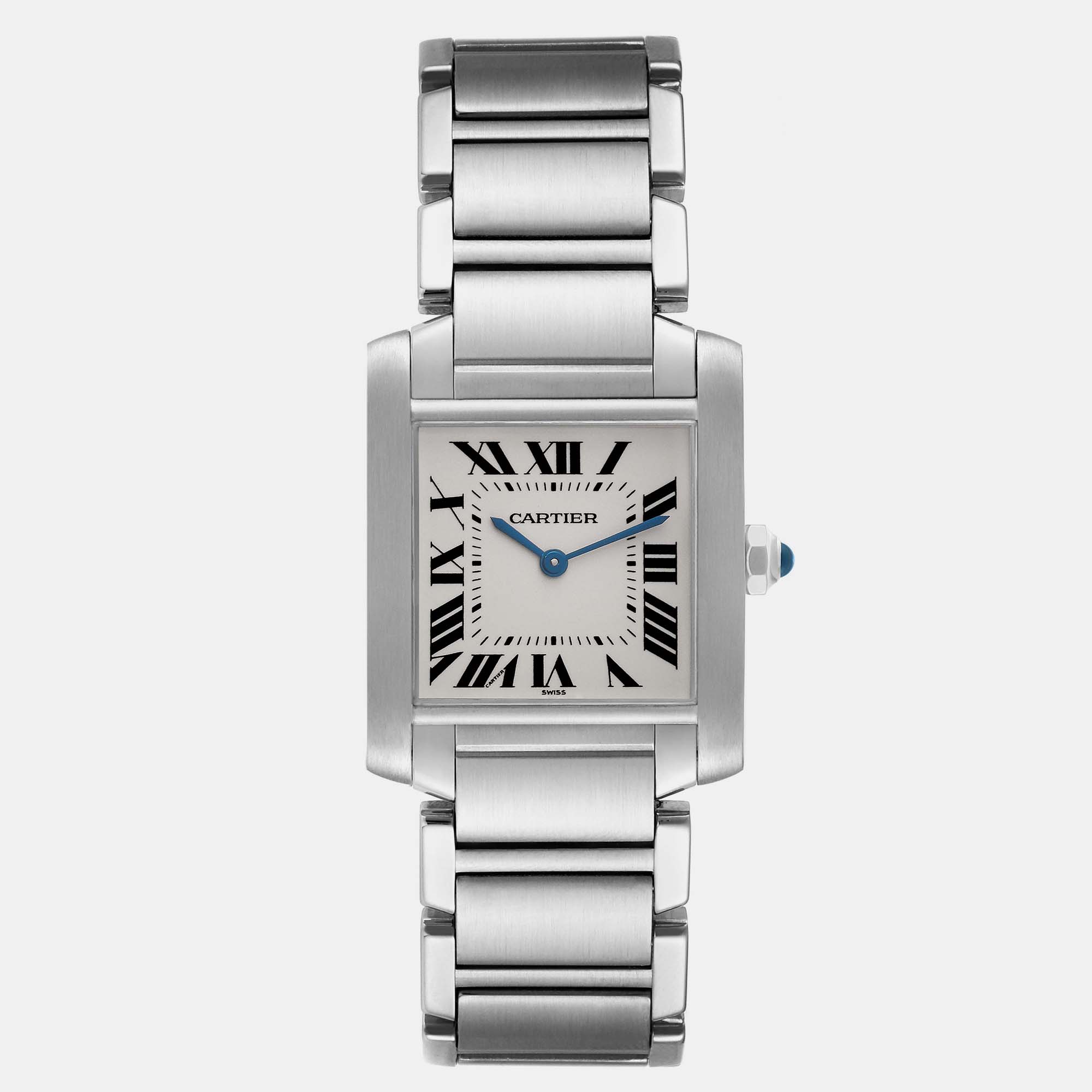 

Cartier Tank Francaise Midsize Steel Ladies Watch WSTA0005 25.0 mm X 30.0 mm, Silver