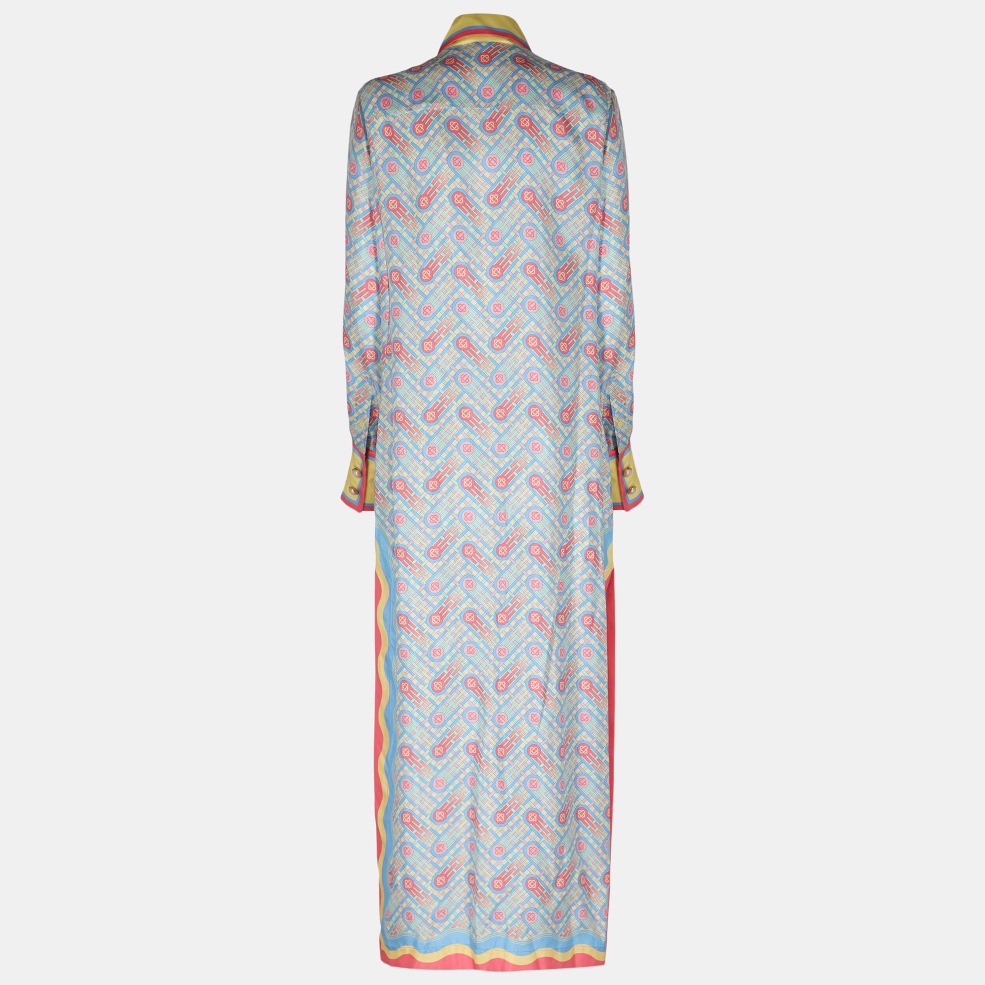 

Casablanca Women' Silk Long Dress - Blue