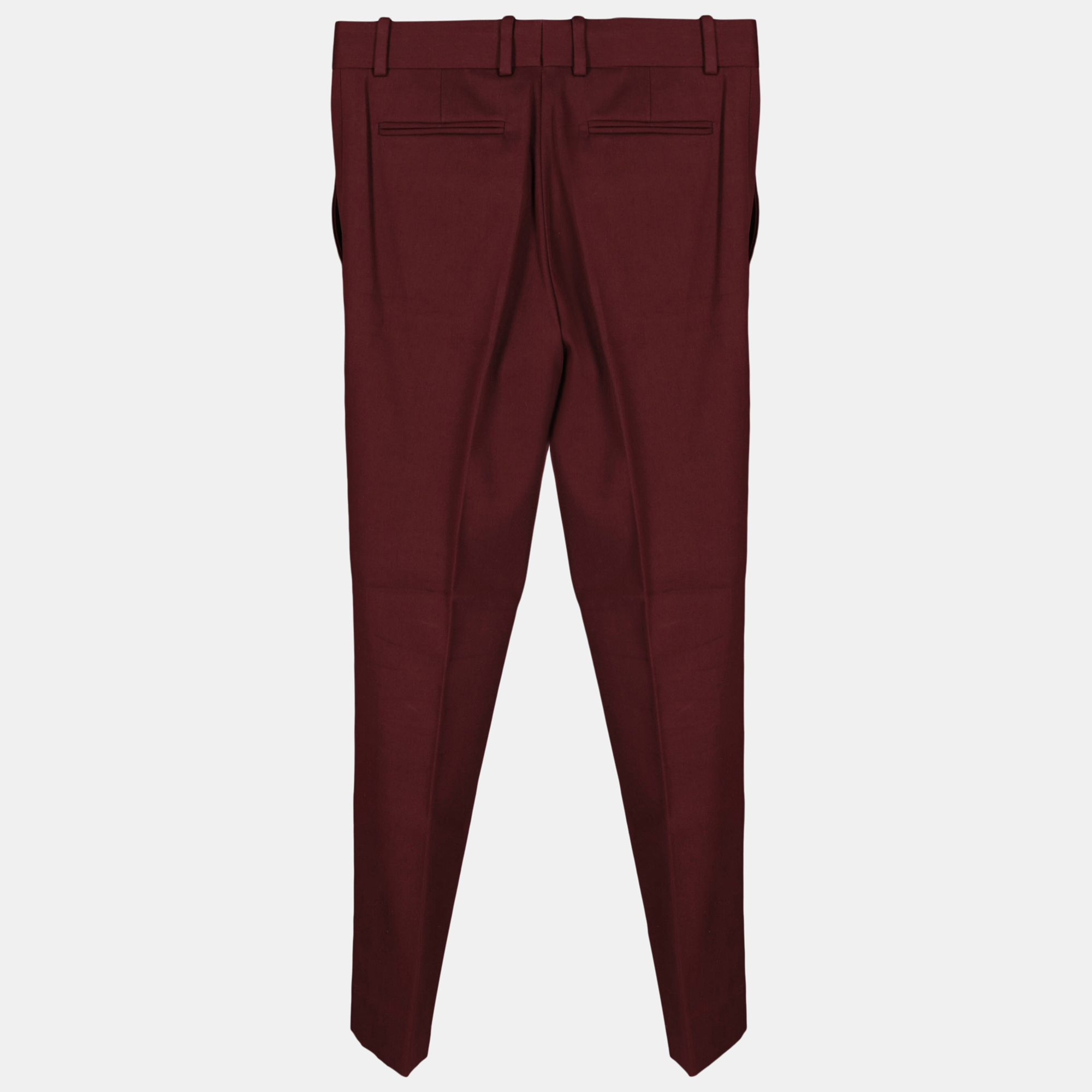 

Celine Women's Cotton Trousers - Burgundy