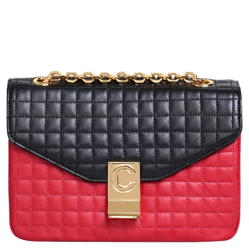 celine quilted bag