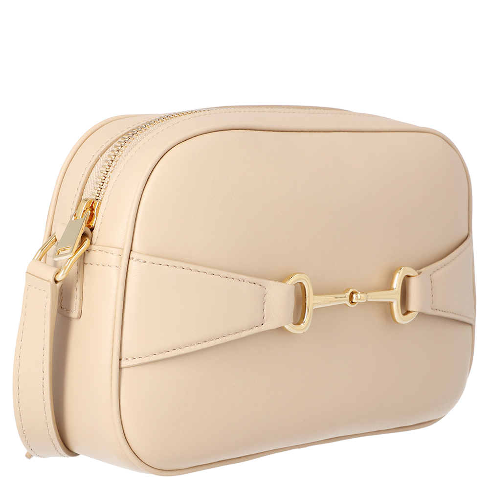 

Celine Beige Lambskin Leather Crecy Camera Bag