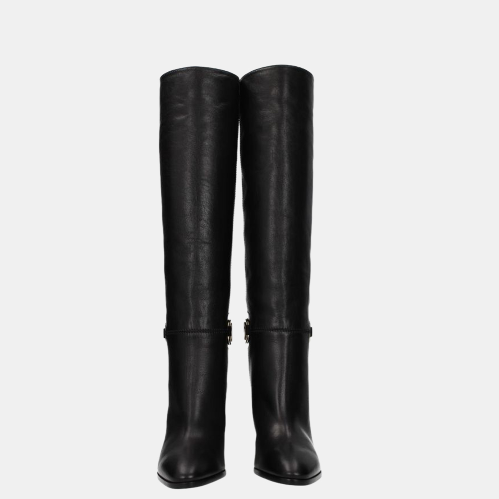 

Celine Black Leather Boots Size IT
