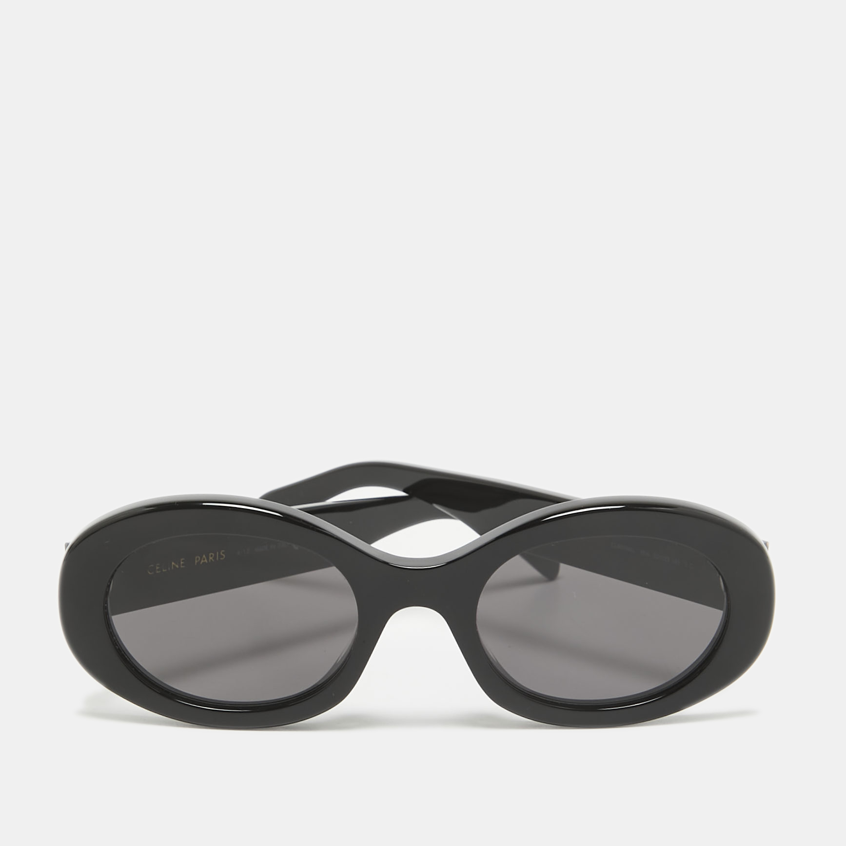 

Celine Black CL40194U Triomphe Round Sunglasses