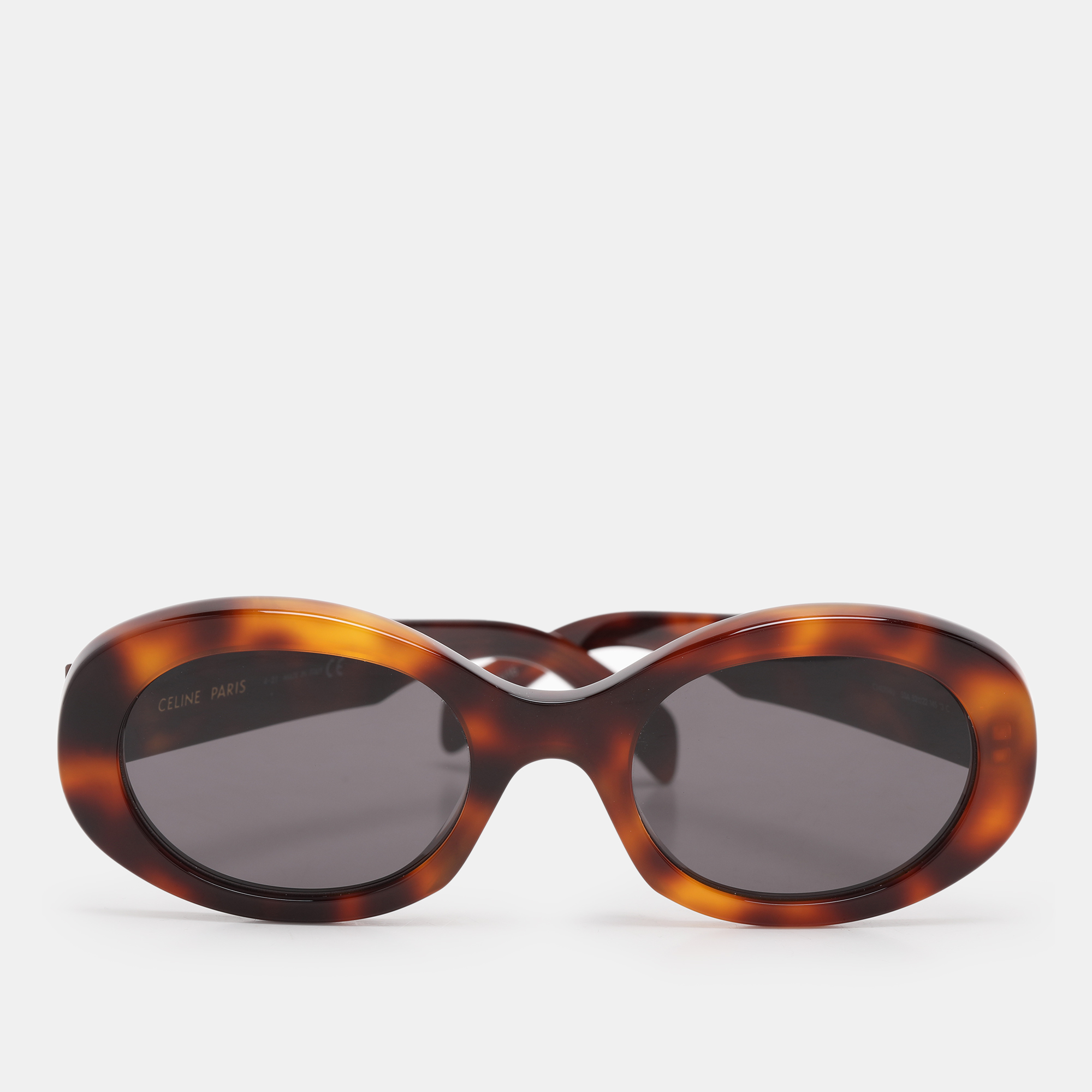 

Celine Brown/Black CL40194U Triomphe Oval Sunglasses