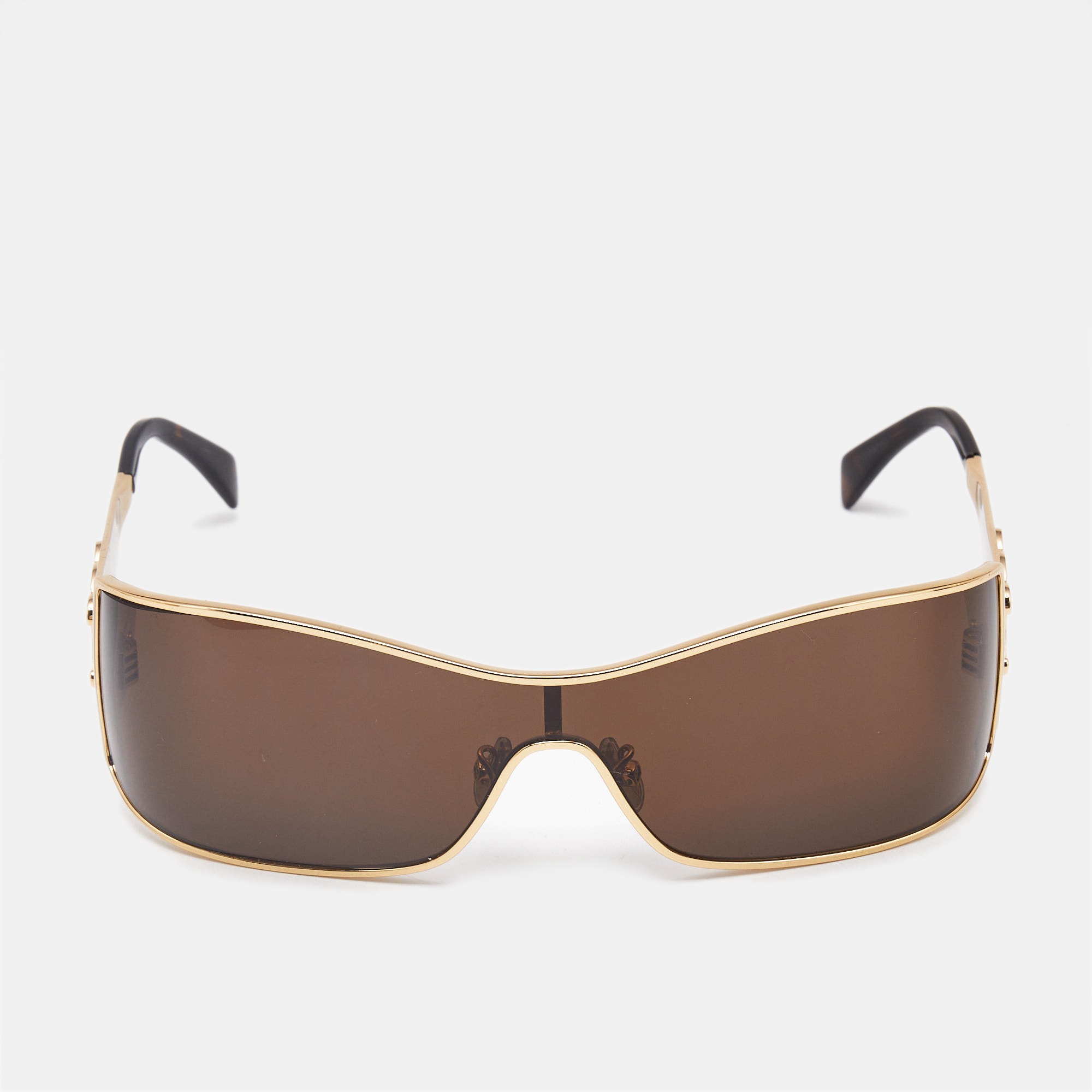 

Celine Brown/Gold CL40283U Triomphe Shield Sunglasses