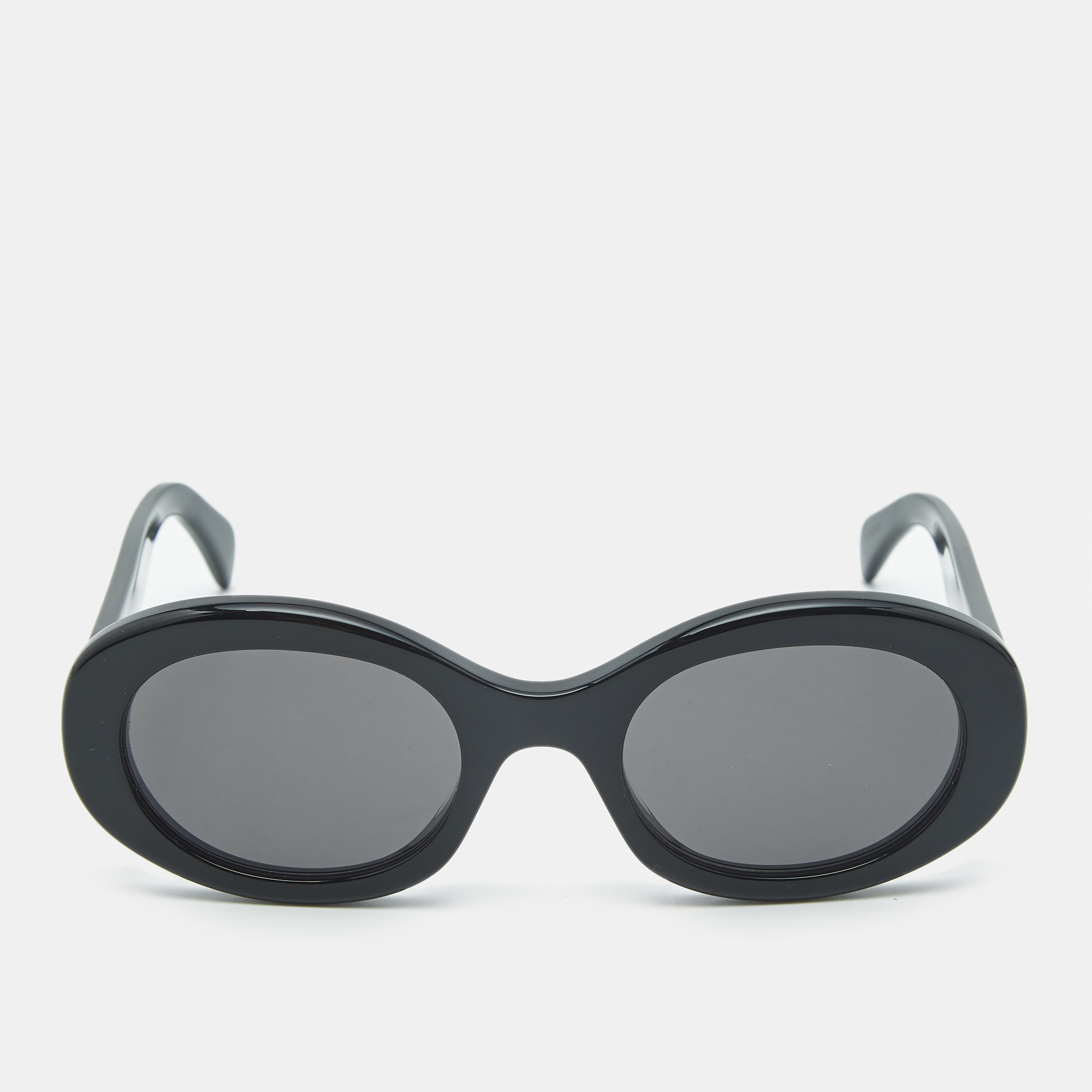 

Celine Black CL40194U Triomphe Frame Oval Sunglasses