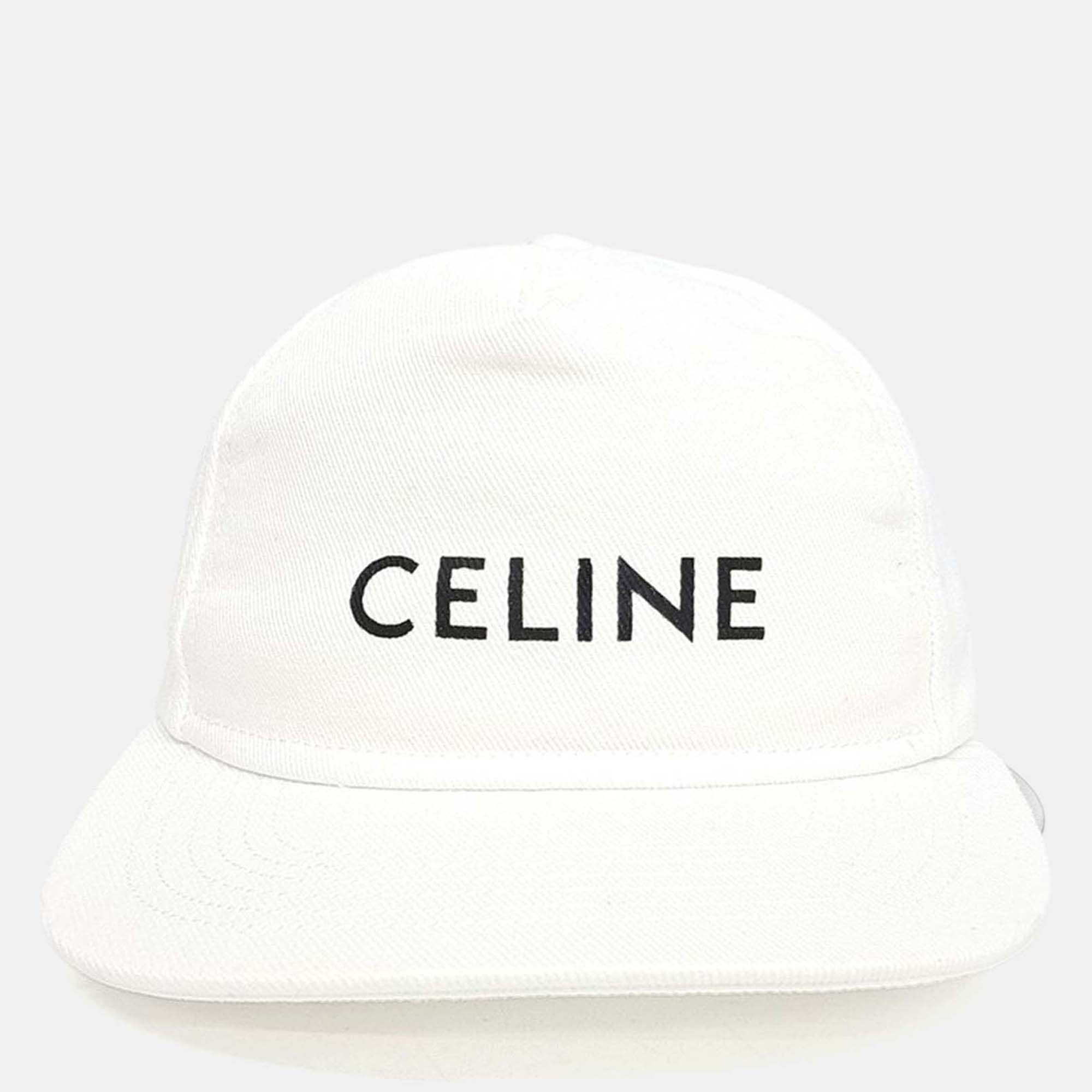

Celine White snapback Hat