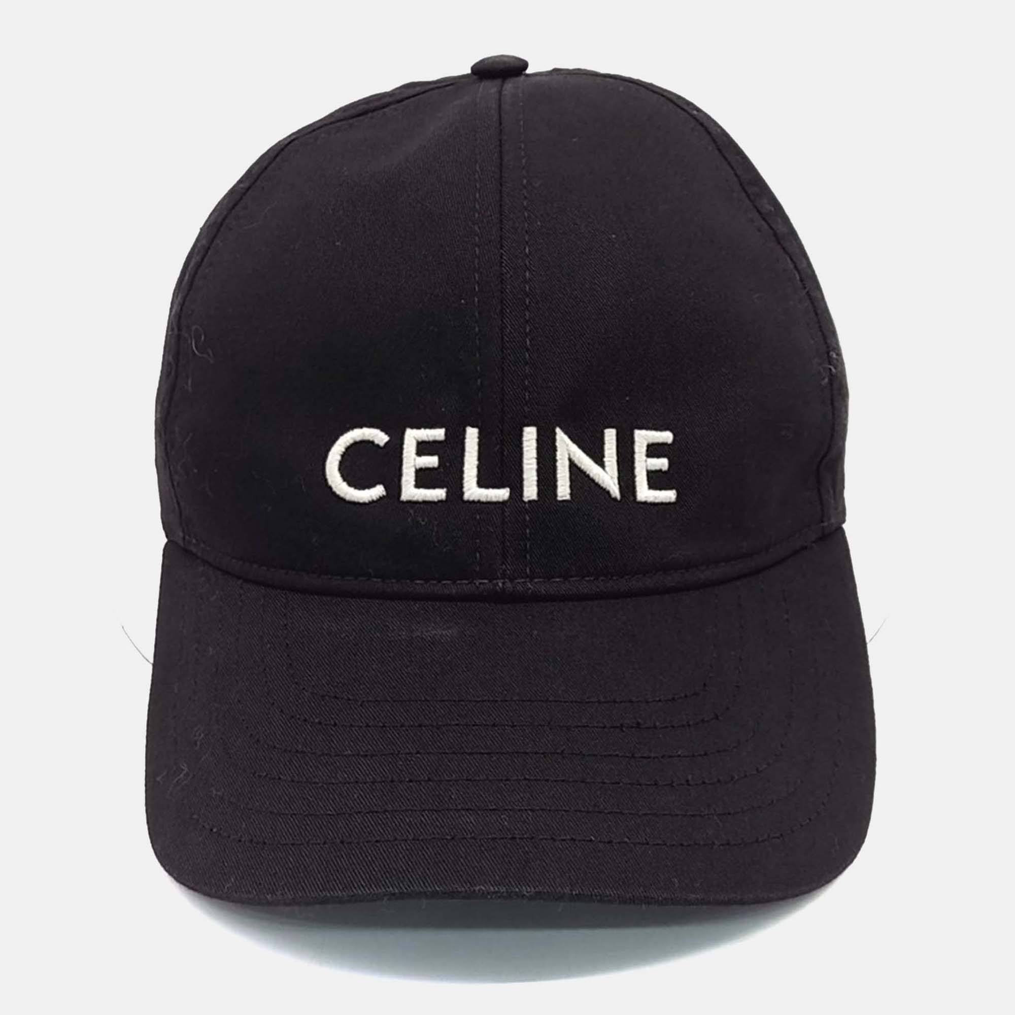 

Celine Black Cap Hat