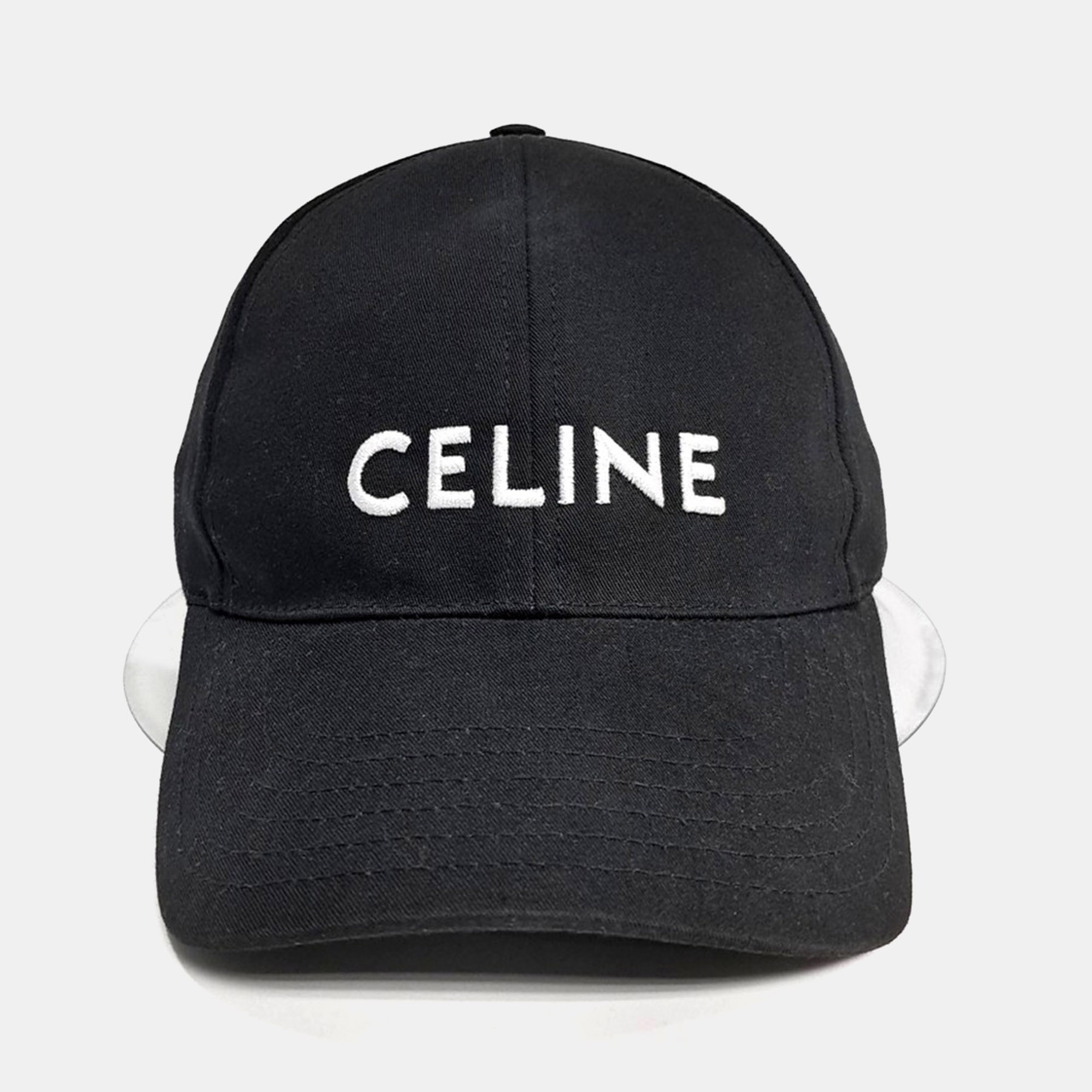 

Celine Polyester Cap Size Small, Black