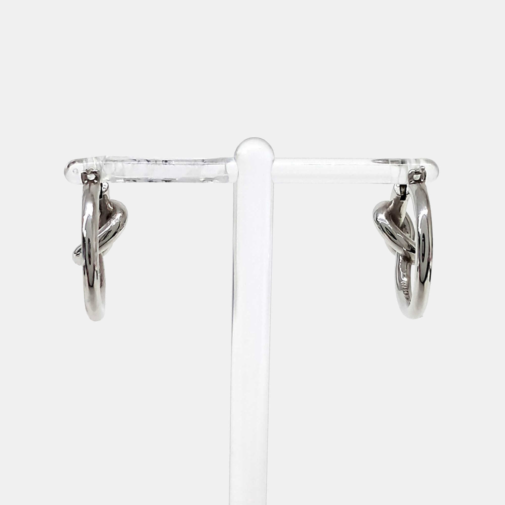 

Celine Small Knot Hoop Earrings, Multicolor