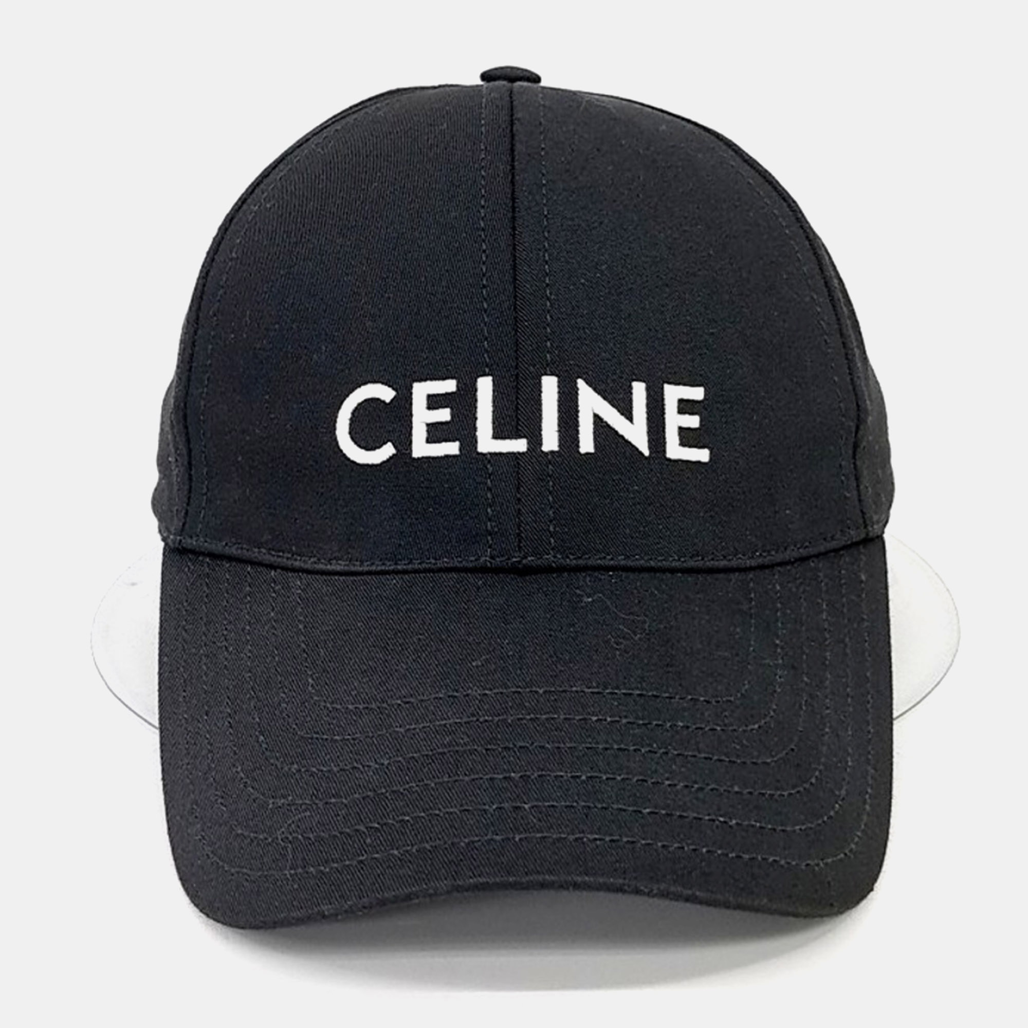 Pre-owned Celine Black Cotton Polyester Cap