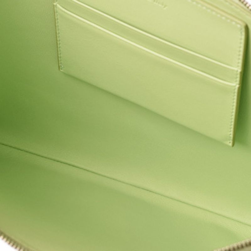 

Celine Light Green Lambskin Leather IPad Case