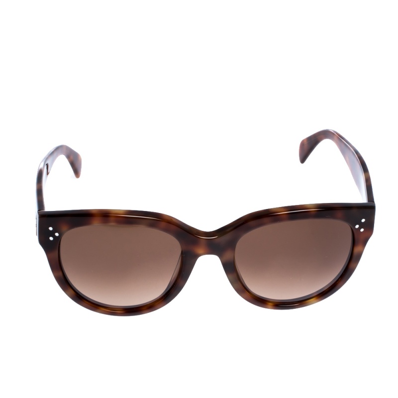 

Celine Brown Tortoise Gradient CL 41755 Oversize Sunglasses