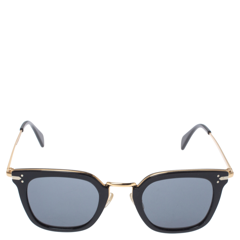 

C÷line Black & Gold/ Grey CL 41402/s Vic Square Sunglasses