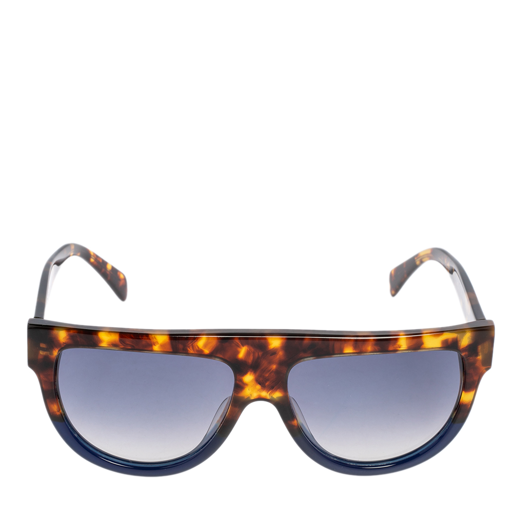 

Celine Havana/Blue 41026/S Gradient Wayfarer Sunglasses, Brown