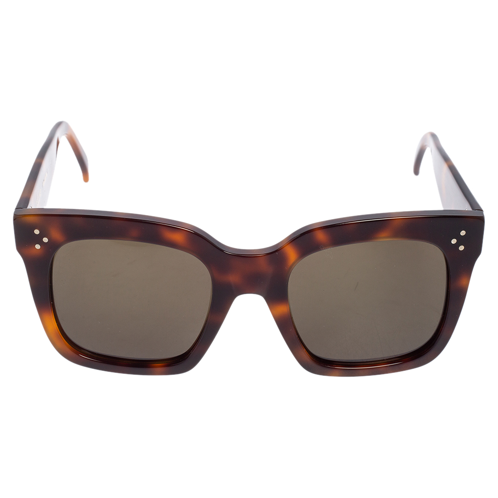 

Celine Brown Havana/ Green CL41076/S Tilda Square Sunglasses