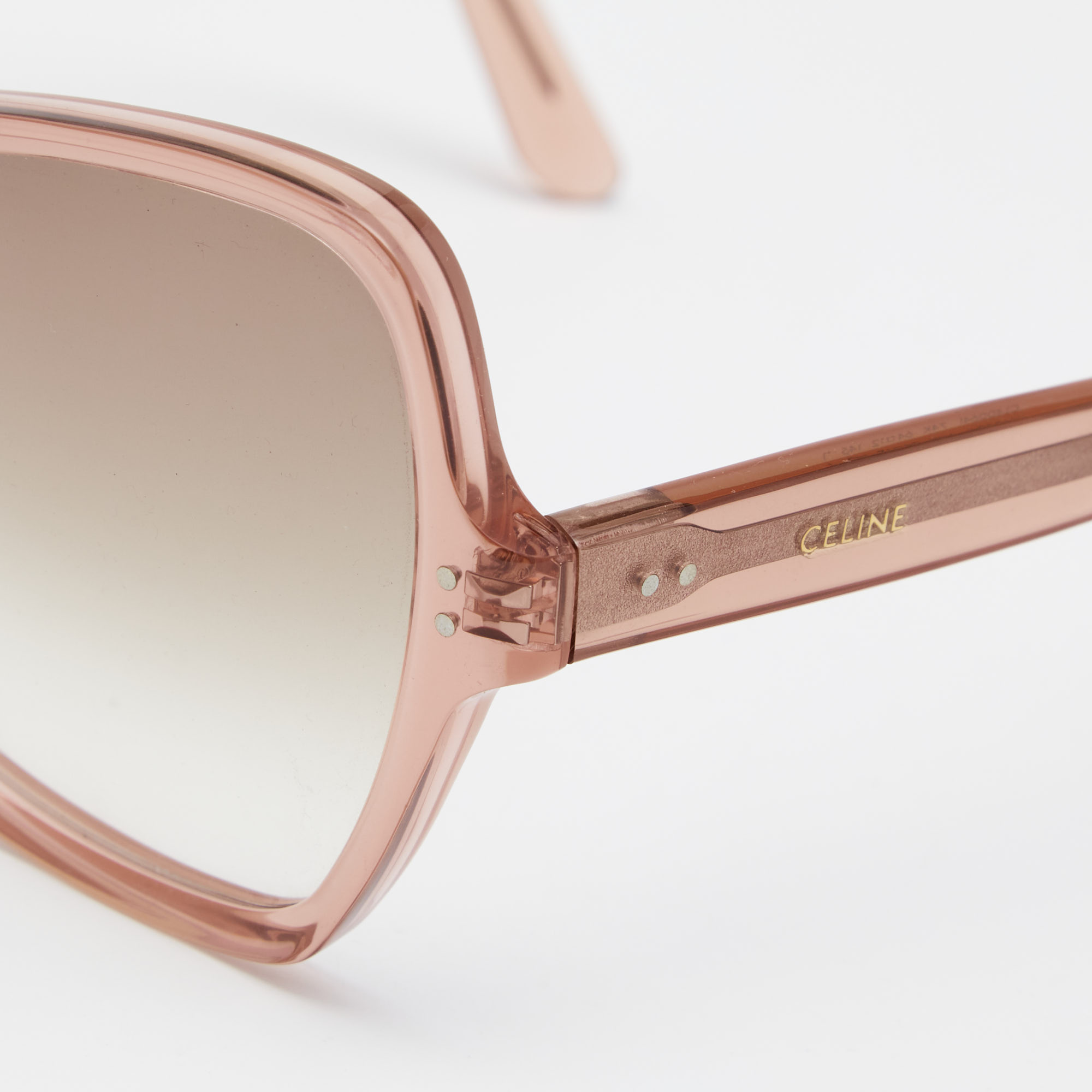 

Celine Pink CL400641 Oversized Gradient Sunglasses