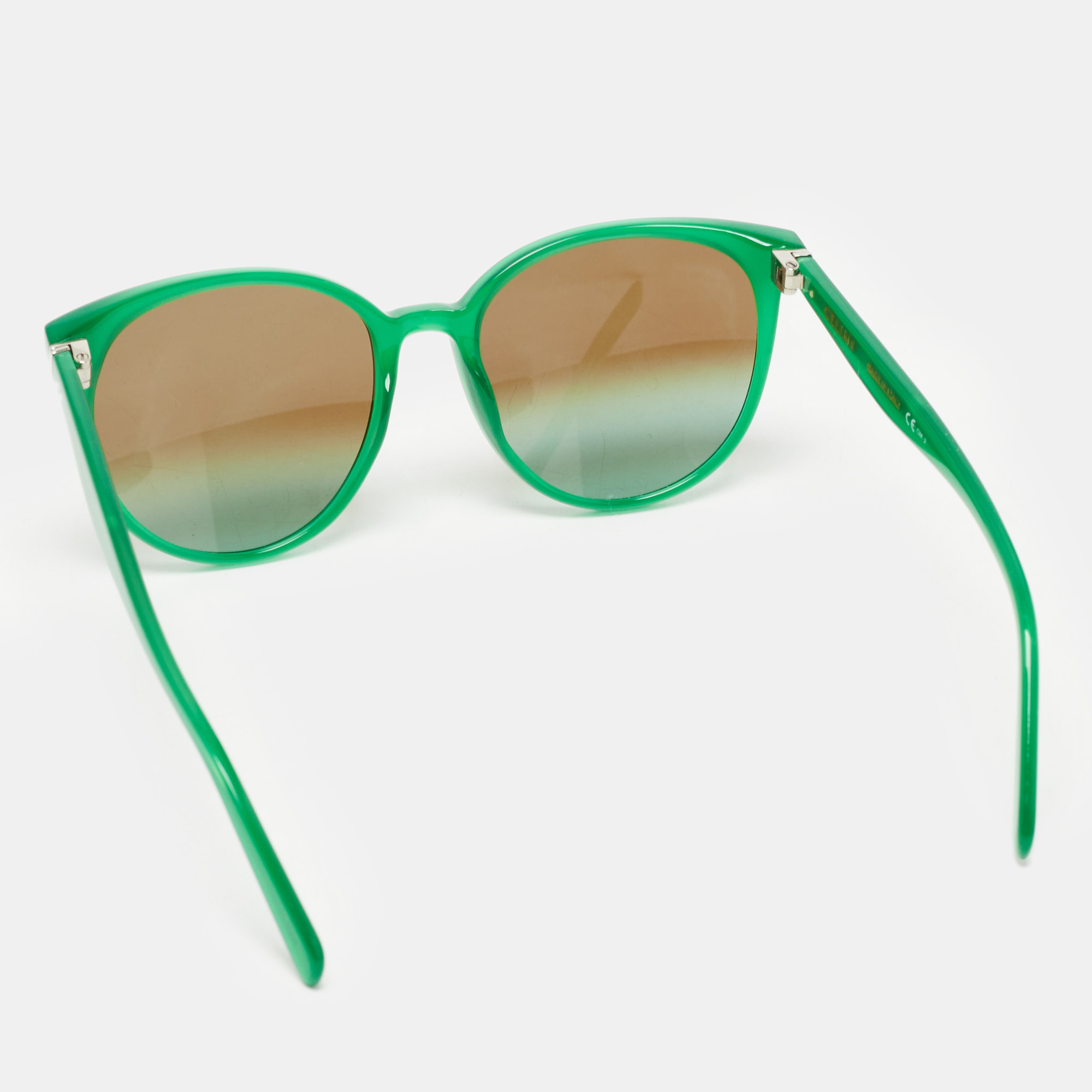 

Celine Green CL 41068/S Thin Mary Round Sunglasses