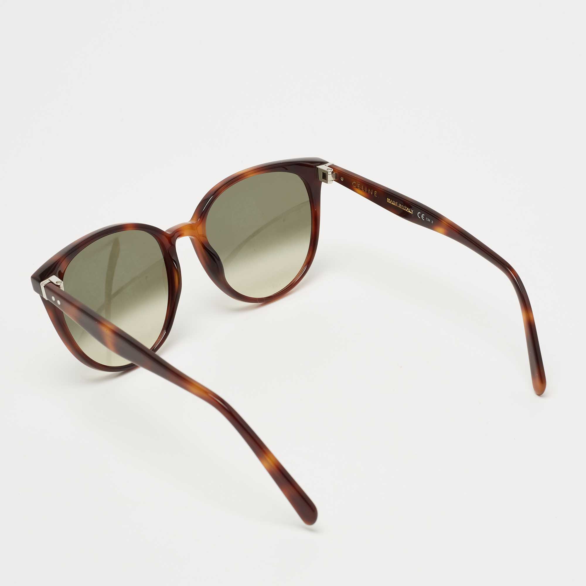 

Celine Brown Tortoise 41068/S Thin Mary Sunglasses