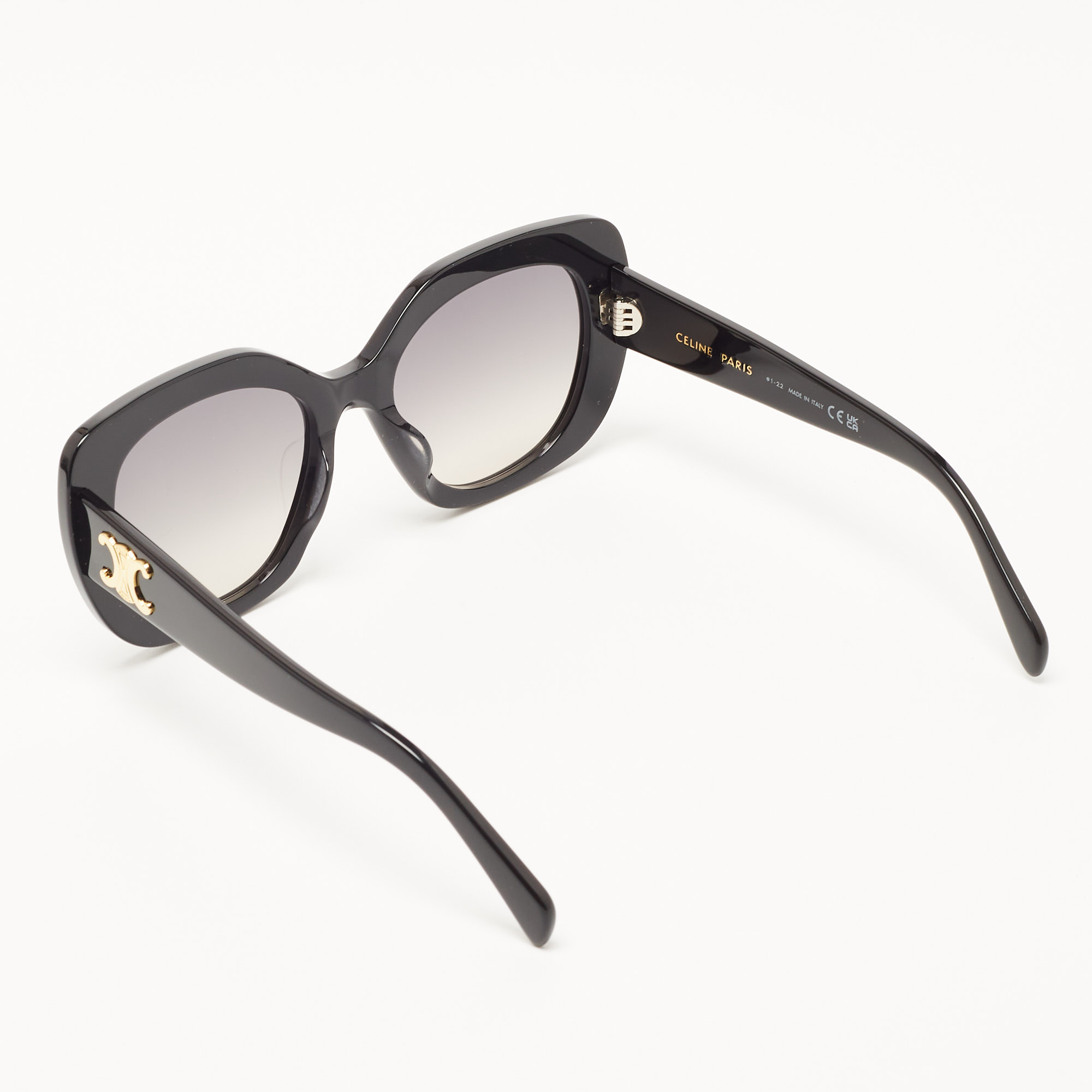 

Celine Black Acetate TF22312140 Gradient Cat Eye Sunglasses