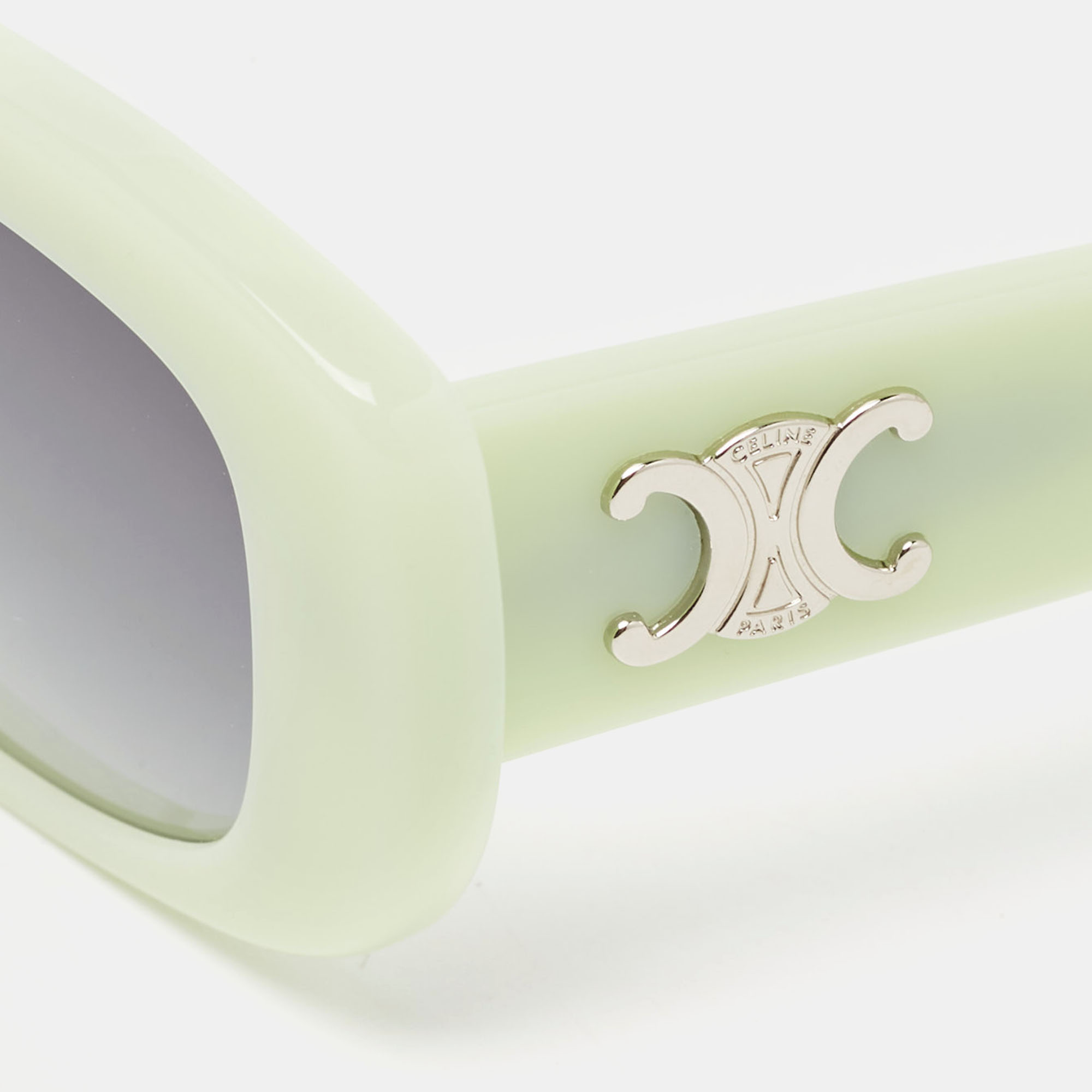 

Celine Light Green Gradient CL40216U Square Sunglasses