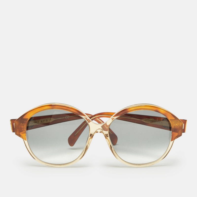 

Celine Brown Gradient CL40154 Maillon Triomphe Oversized Sunglasses