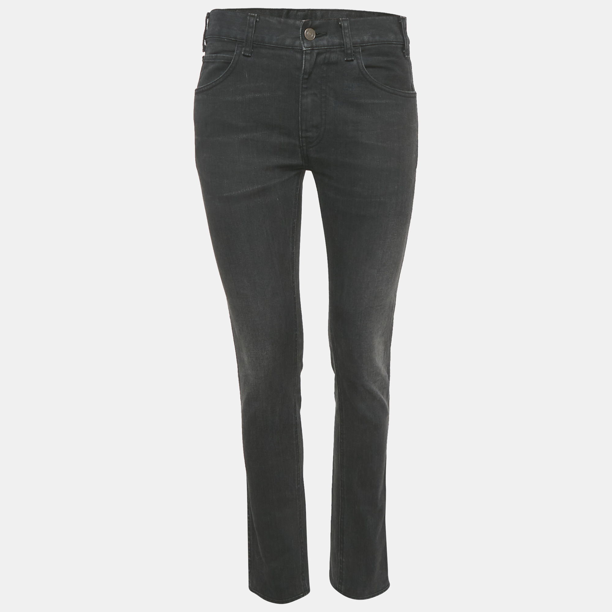 

Celine Black Denim Skinny Jeans M/Waist 28"
