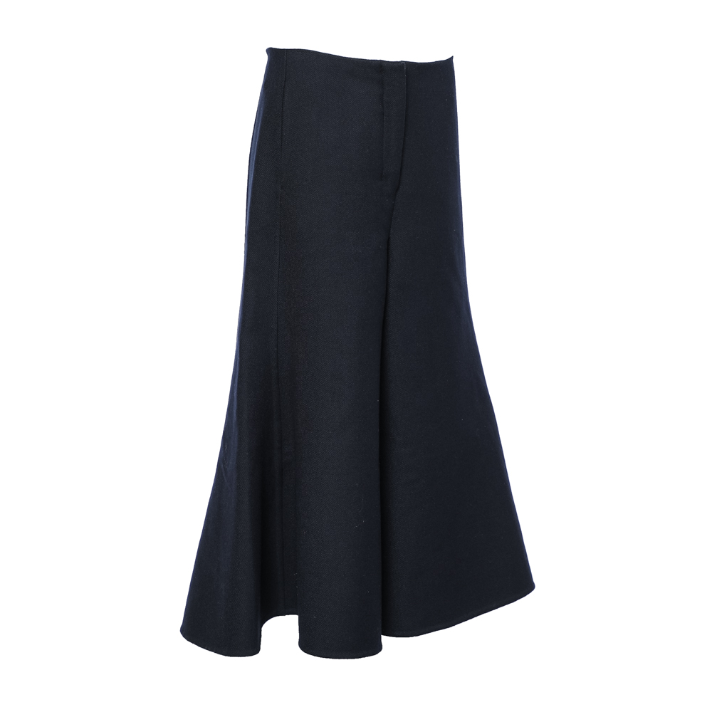 

Celine Navy Blue Wool Culottes
