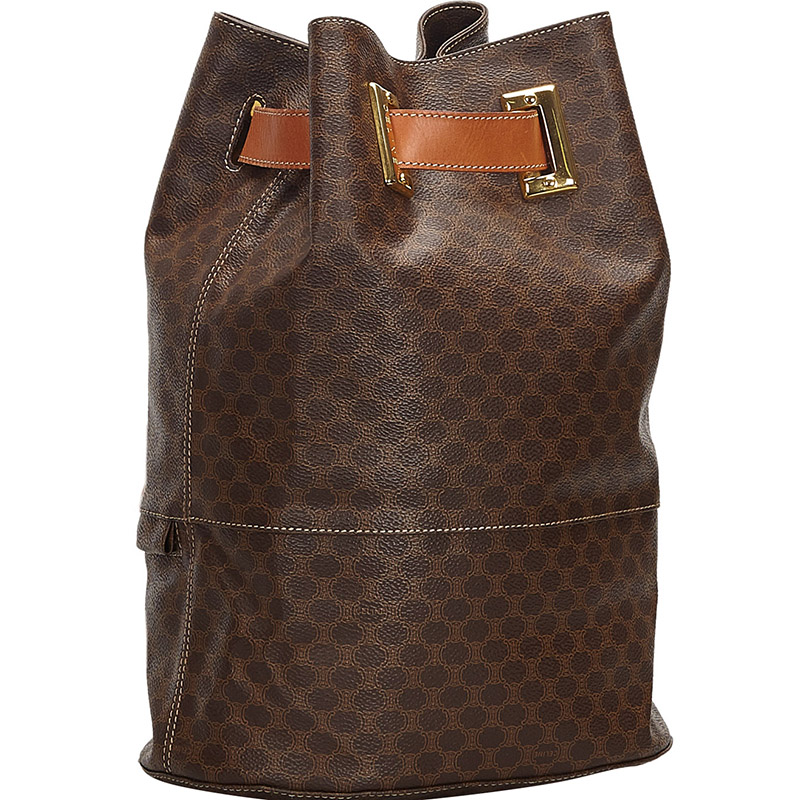 

Celine Brown PVC Macadam Backpack