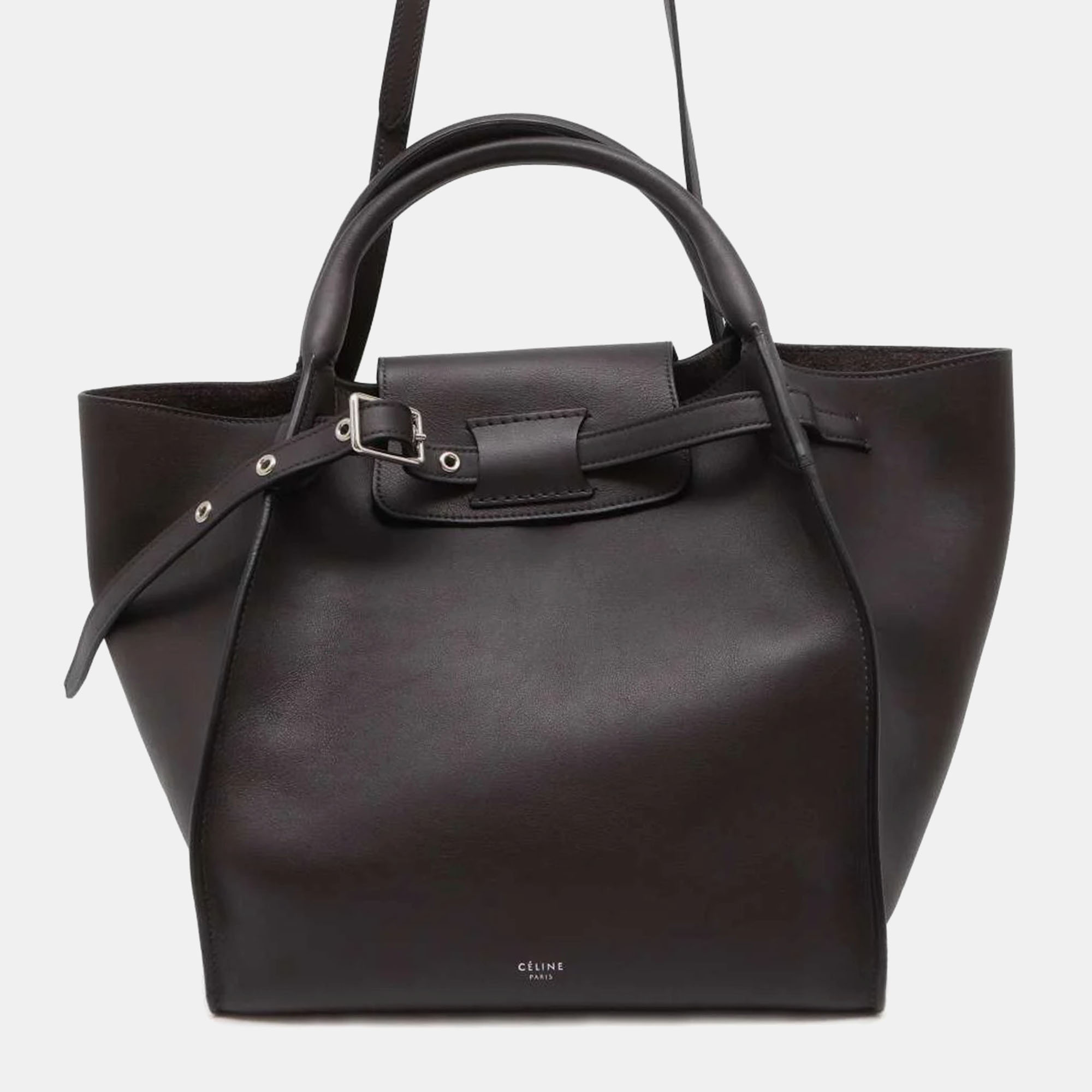 

Celine Black Leather Small Big Bag Shoulder Bag