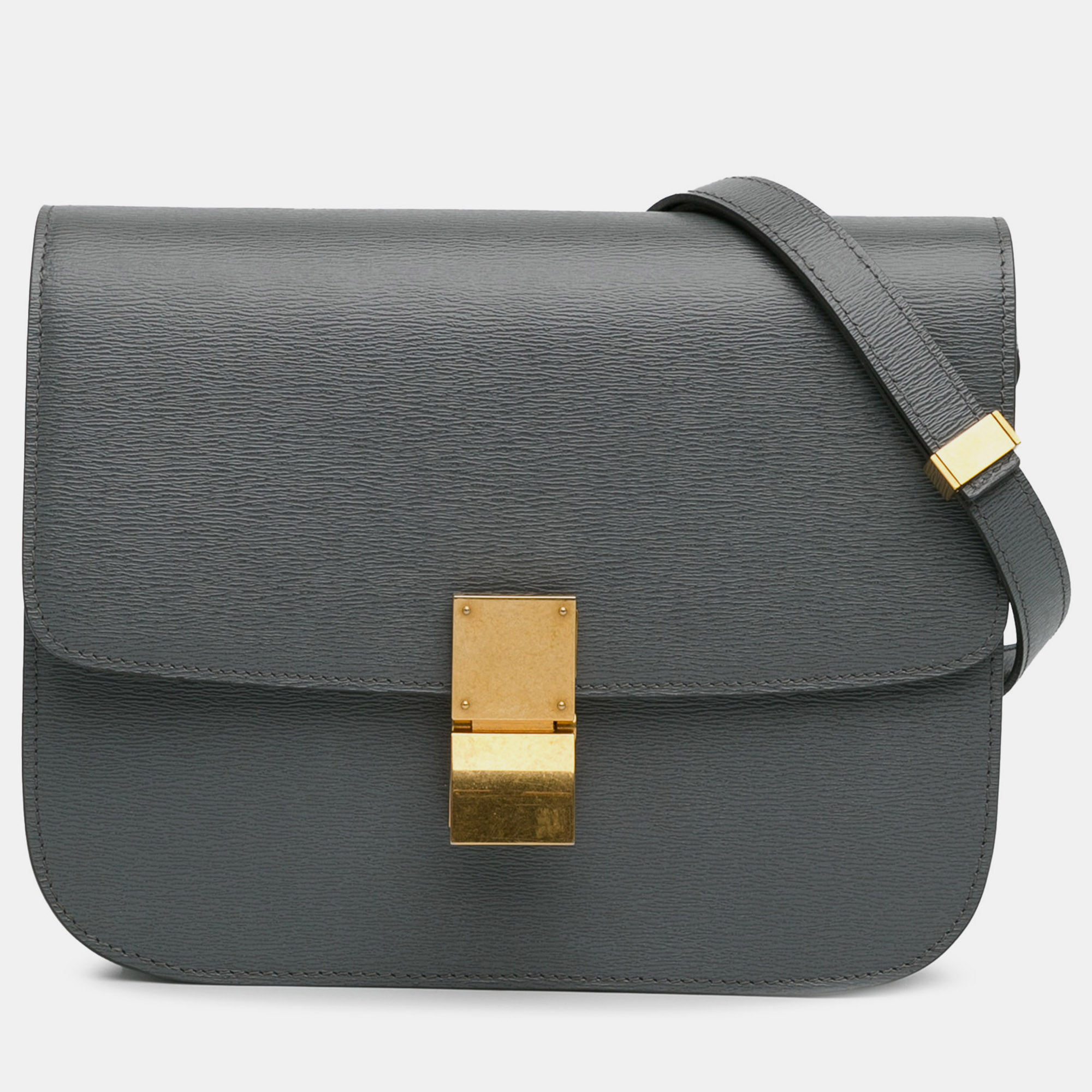 

Celine Medium Classic Box Bag, Grey