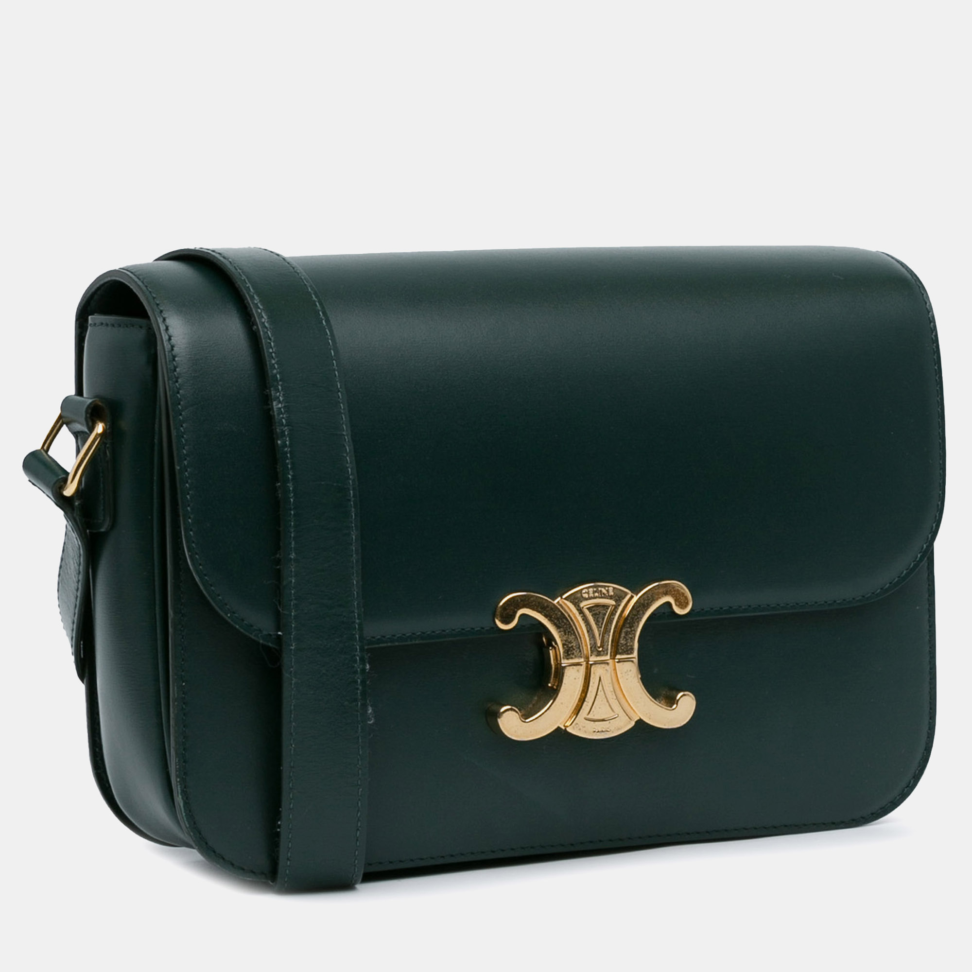 

Celine Triomphe Crossbody, Green